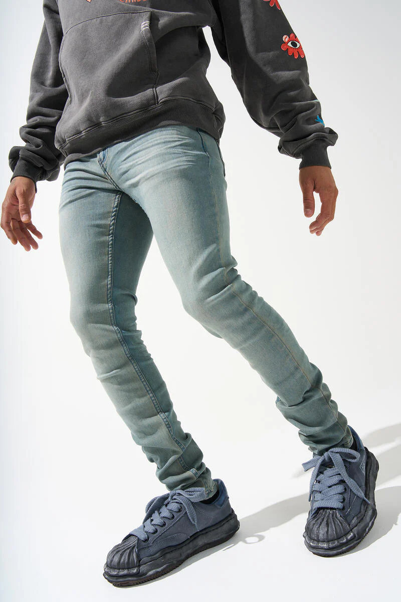 Serenede "Seafoam" Skinny Jeans