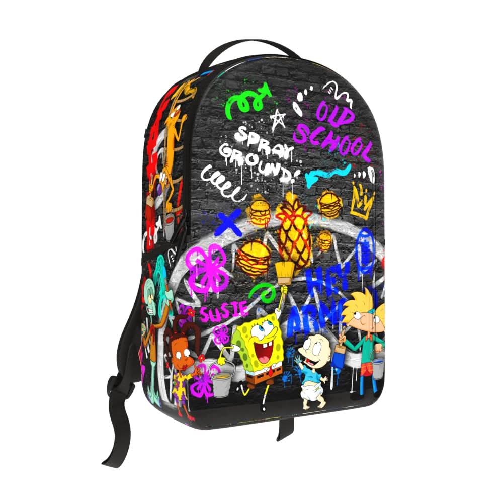 Sprayground "90s NICK CHARACTERS PAINTING" DLXR BACKPACK