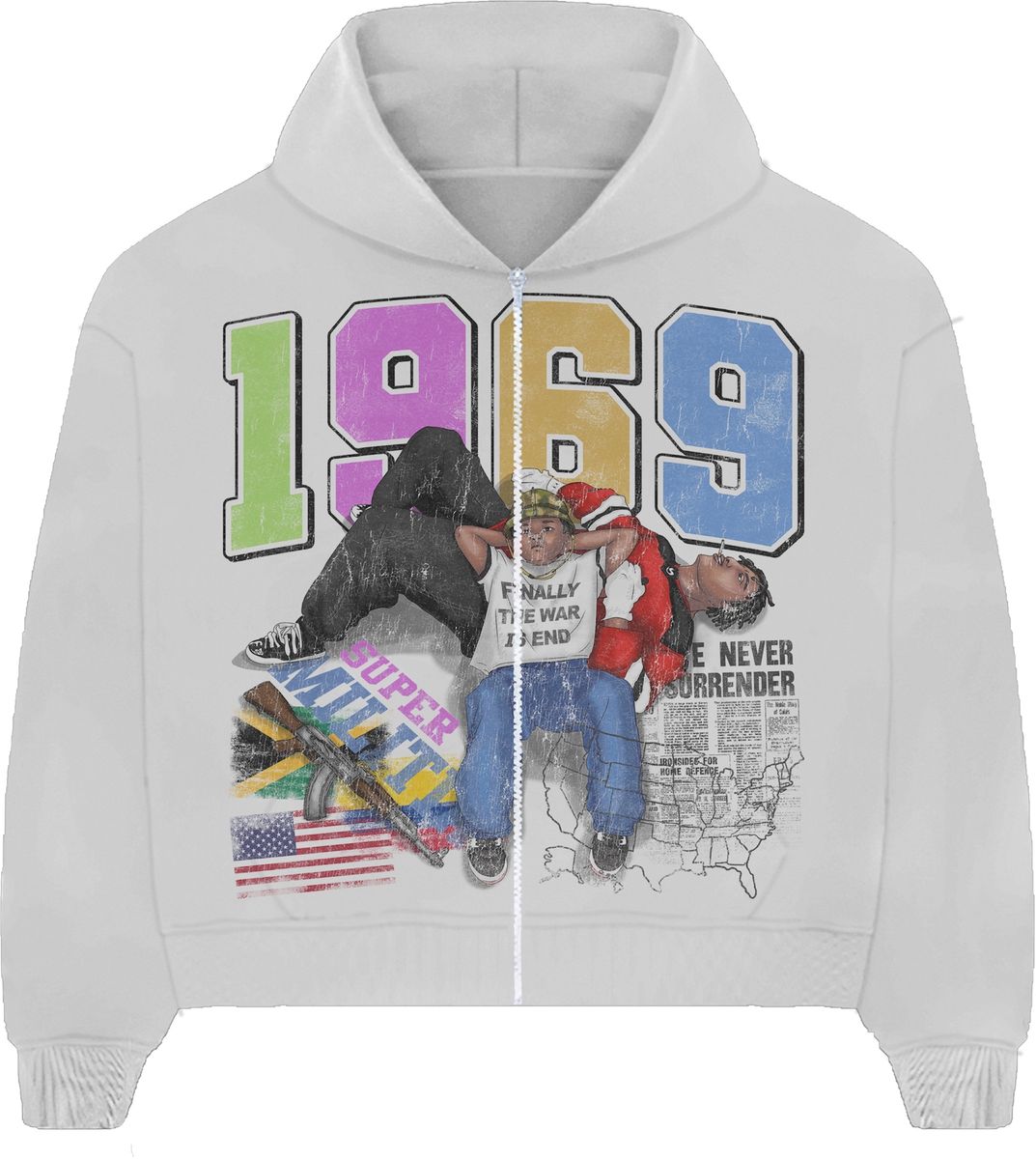 Prestige "War Has Ended" Zip Up