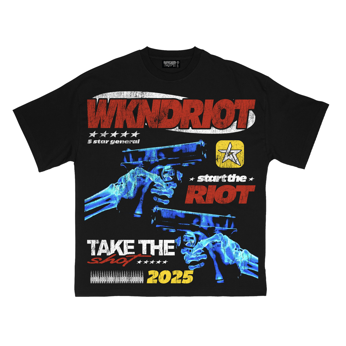 Wknd Riot “5 STAR GENERAL BLACK"