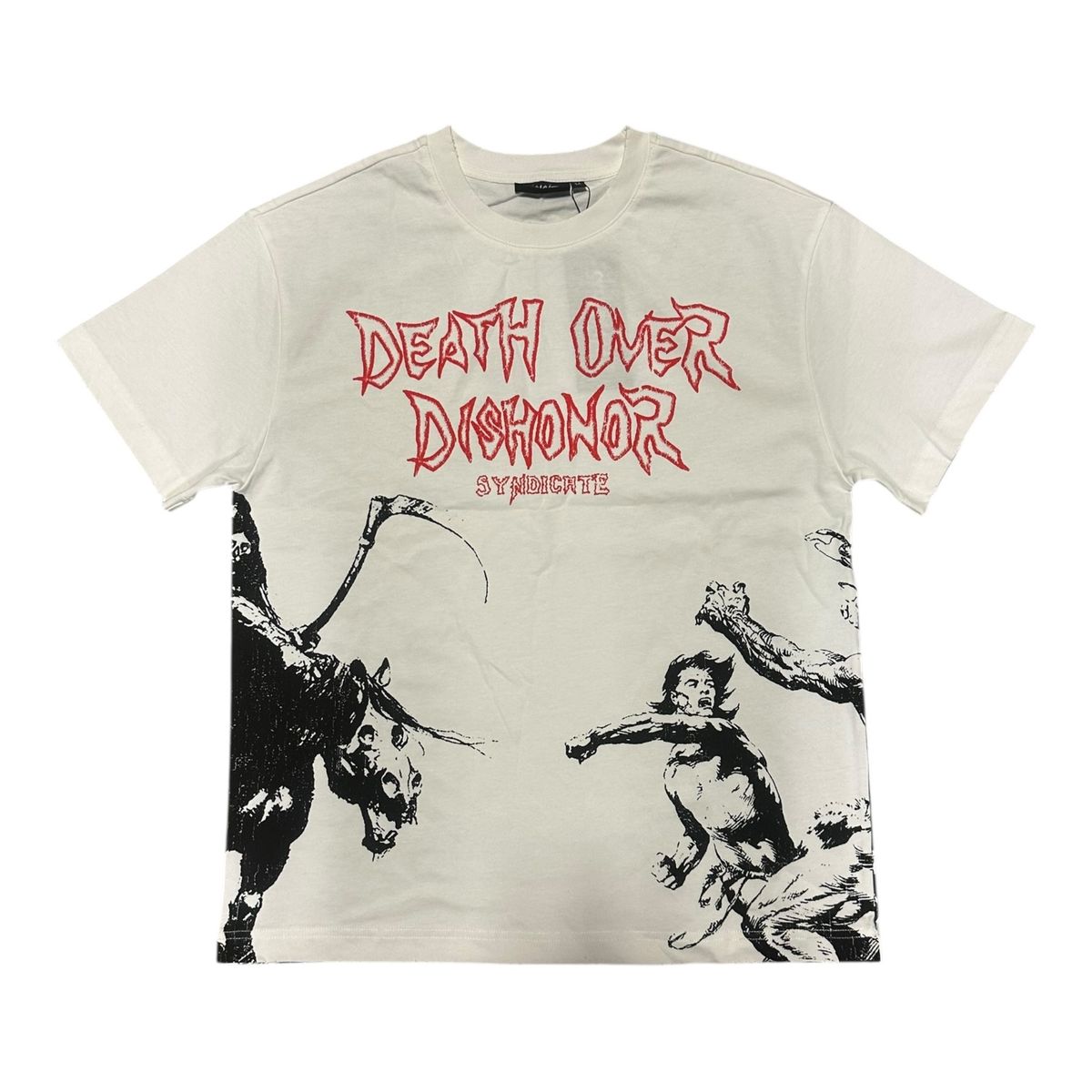 The Syndicate "Death B4 Dishonor" (White/Red)
