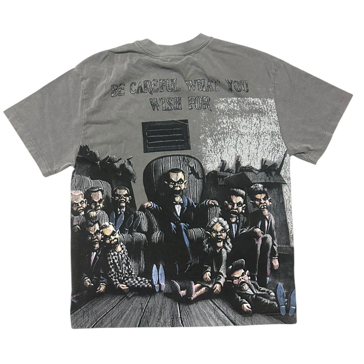 The Syndicate "WISHES" TEE - GRY WASH