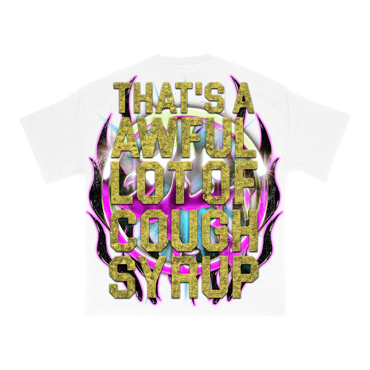 Lost In The Hills x Cough Syrup "Skull Syrup" TSHIRT