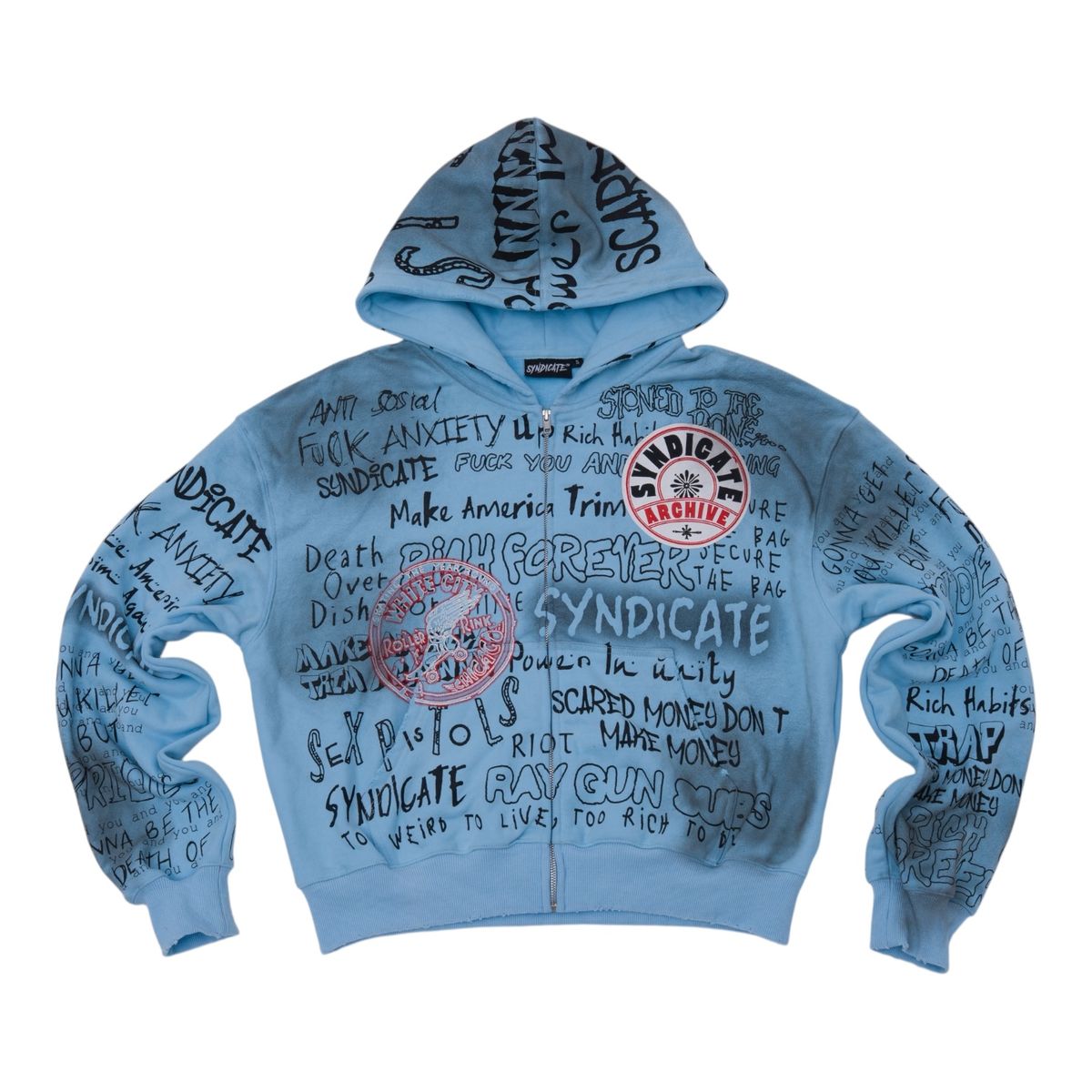 Syndicate “16" ZIP UP-BBY BLUE