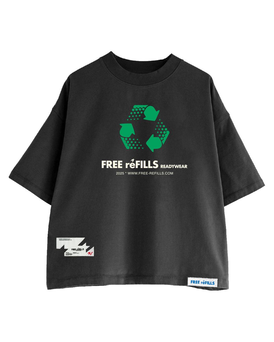 Free Refills “Recycle" (Black)