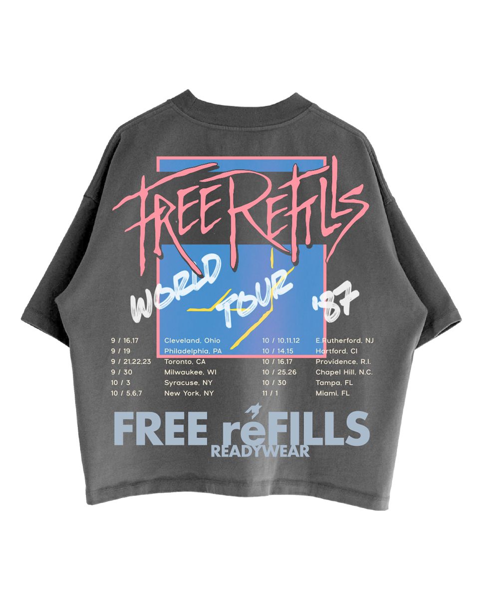 Free Refills “FLOYD TEE" (Black)