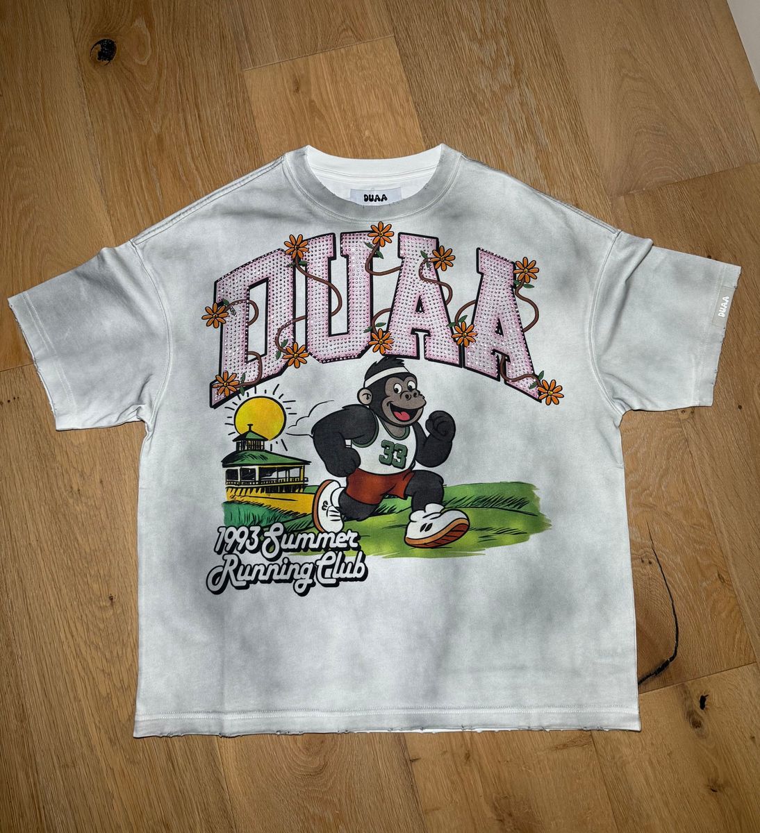 Duaa "MARATHON WHT TEE SHIRT"