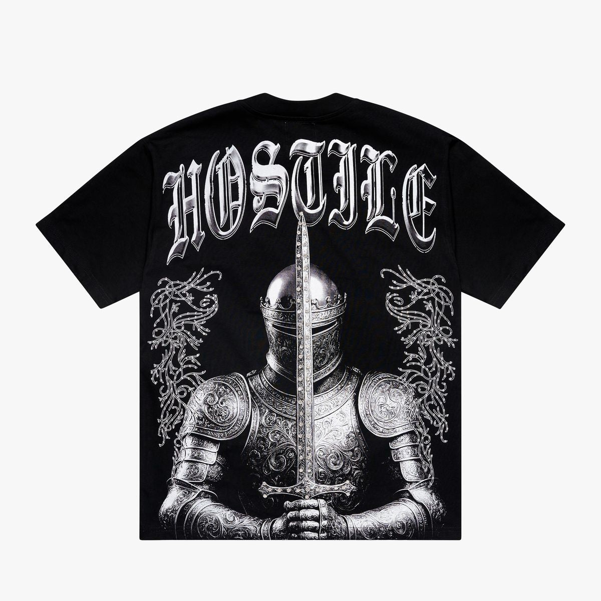 Xhostile "Knight Fall Rhinestone" White/Black FW2025