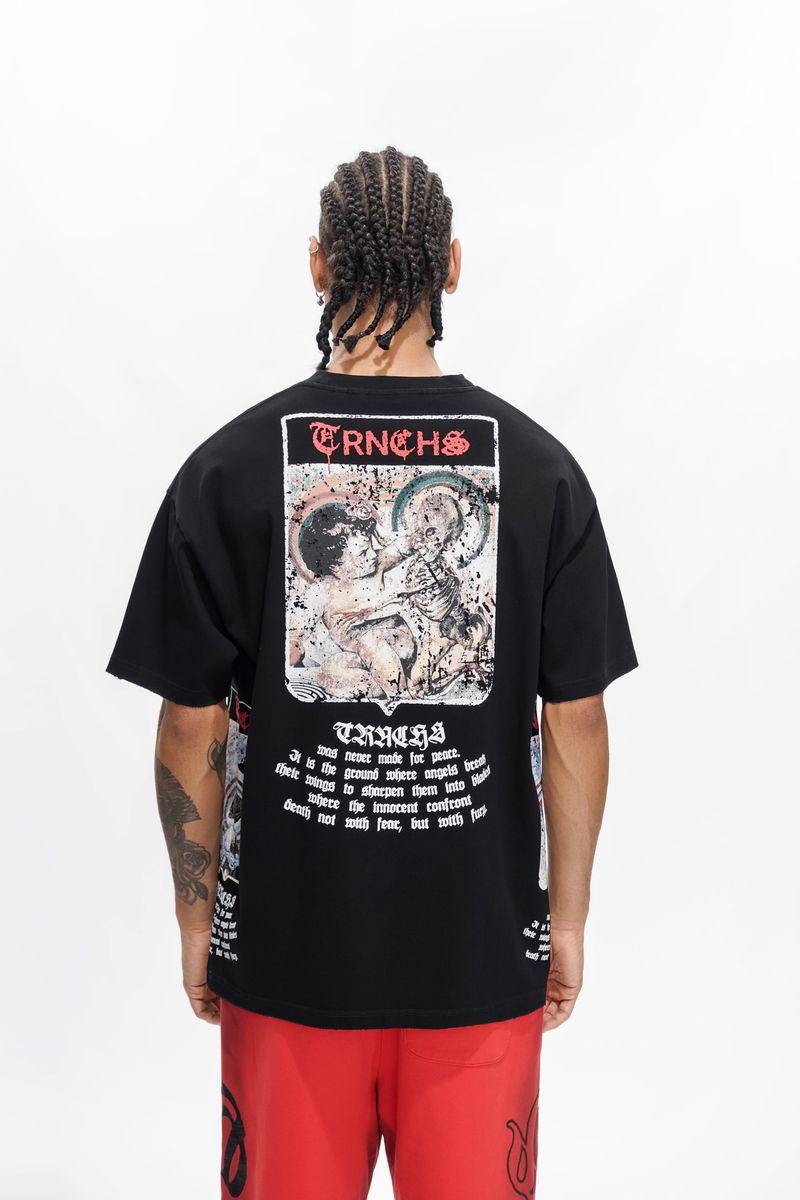 Trnchs “Militant Gothic" Black Tee