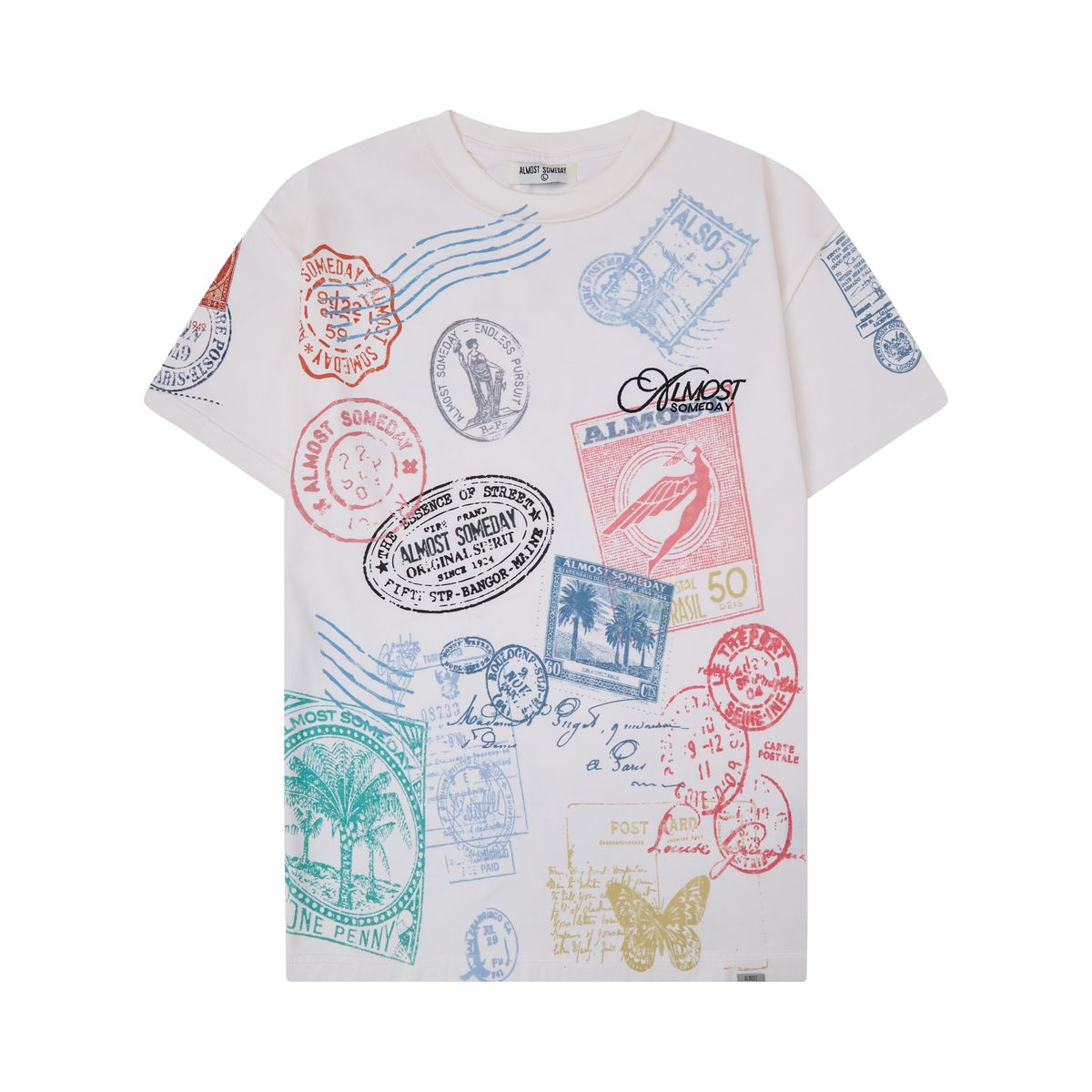 Almost Someday “POSTCARD TEE"