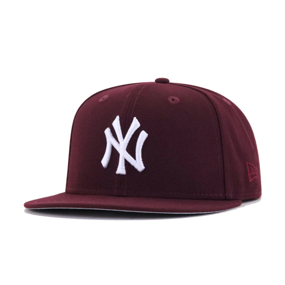 New Era 59Fifty Fitted "New York Yankees" (MAROON) 11591126