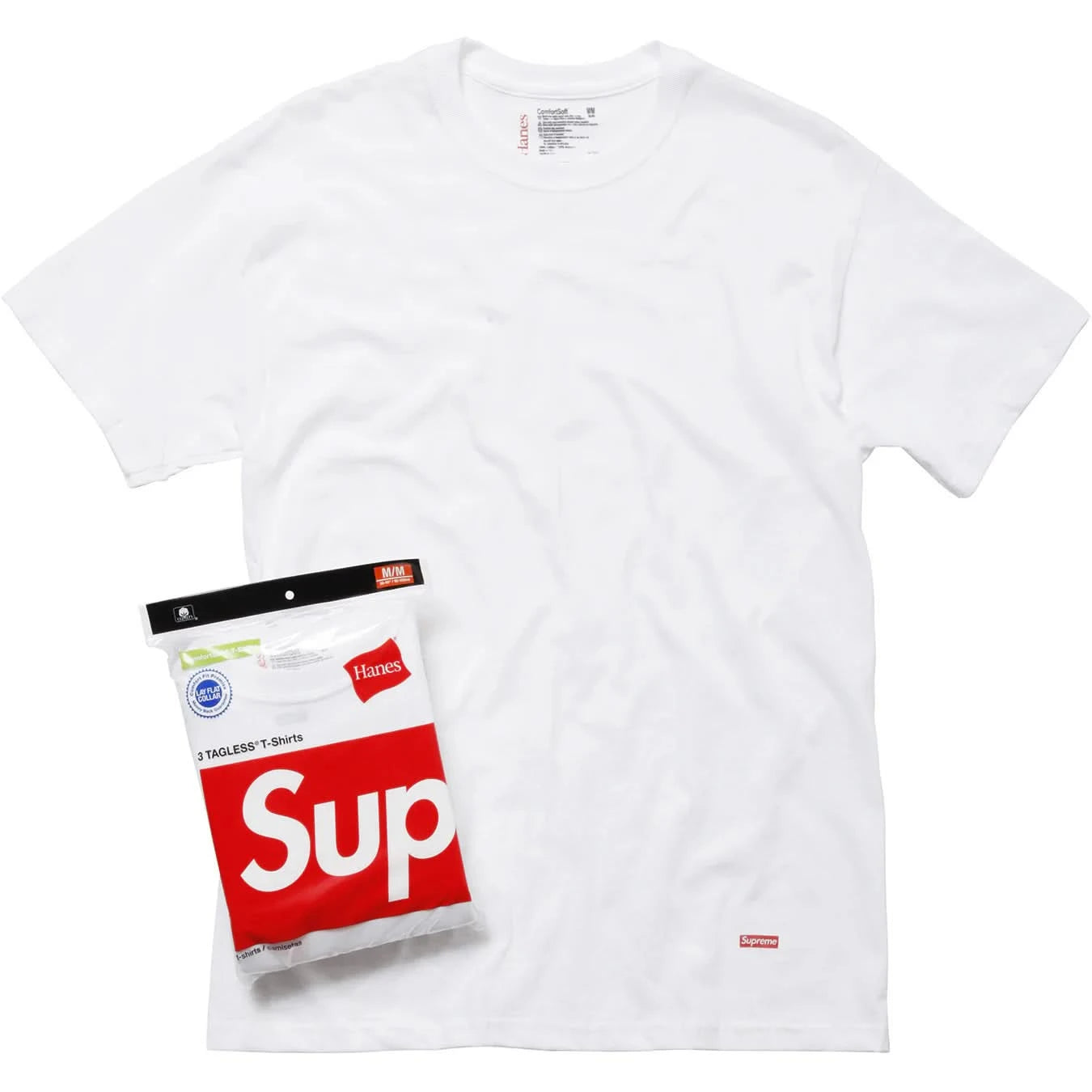 Supreme X Hanes "Shirts" (White)