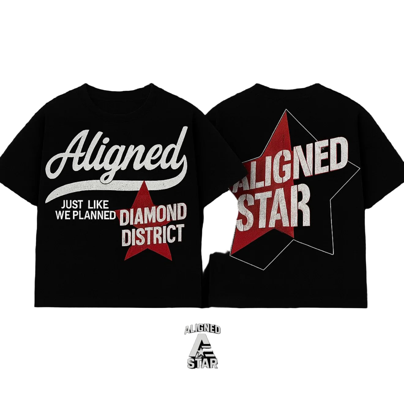 Aligned Star “Diamond District T-Shirt"
