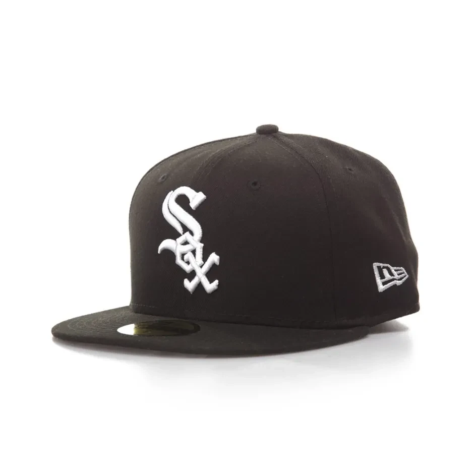 New Era 59Fifty Fitted "Chicago White Sox" (Black/White) 70358700