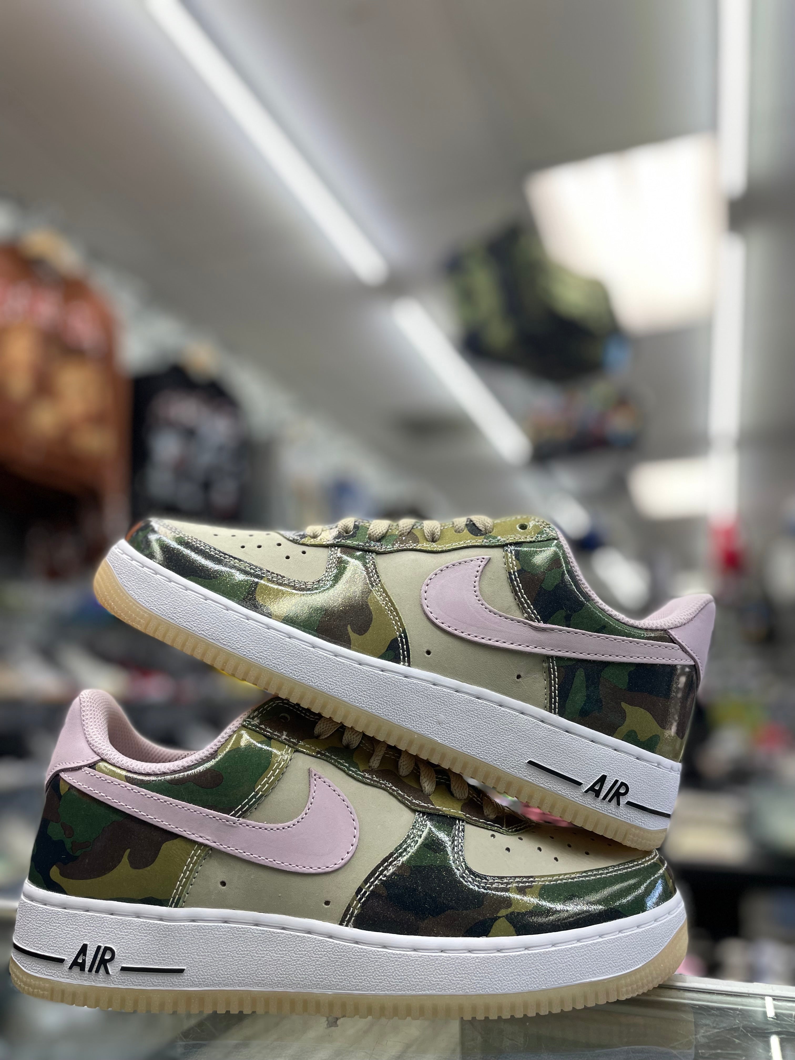 Nike Air Force 1 Low “Patent Camo Pink”