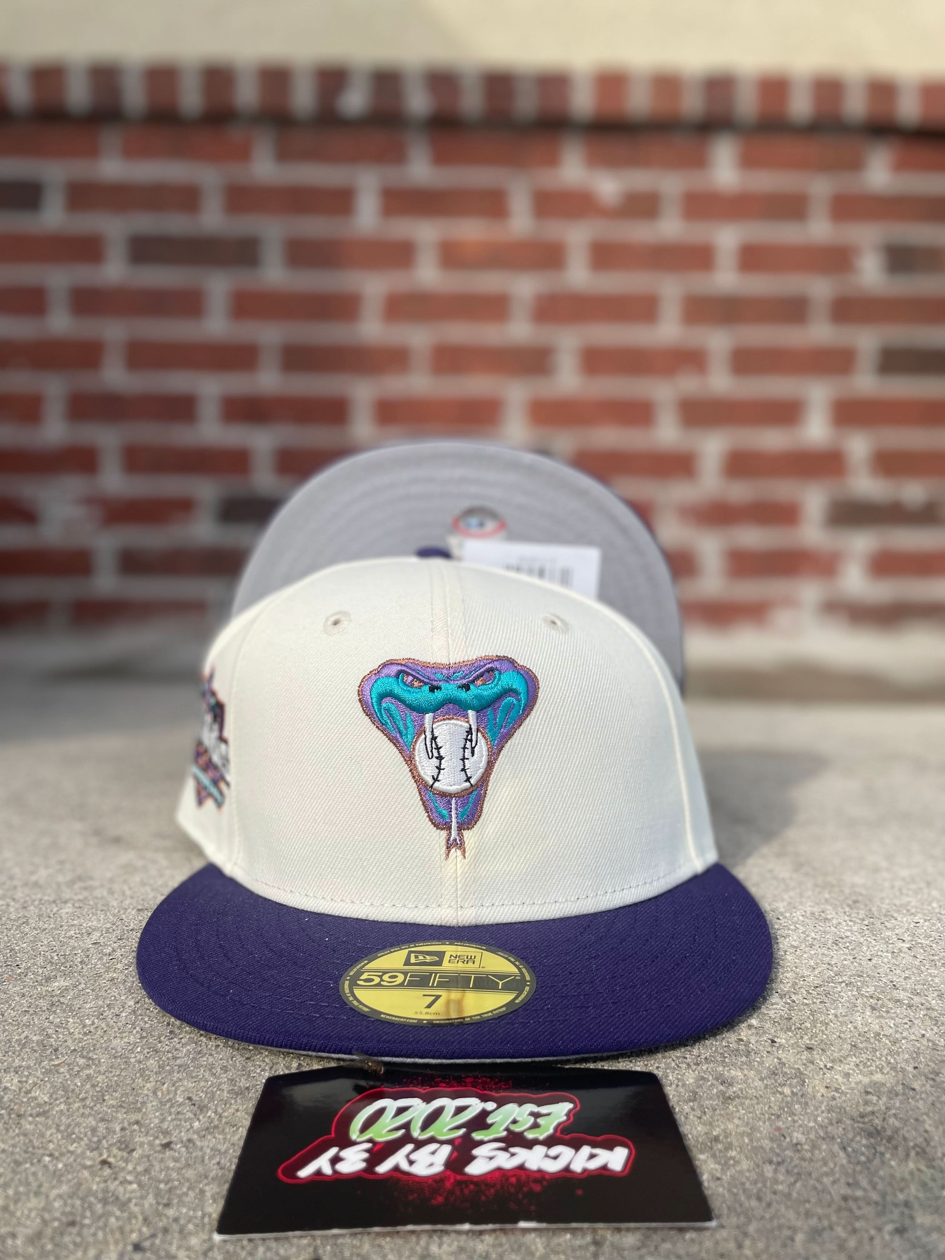 New Era 59 FIFTY Fitted "Arizona DiamondBacks" Purple/Cream
