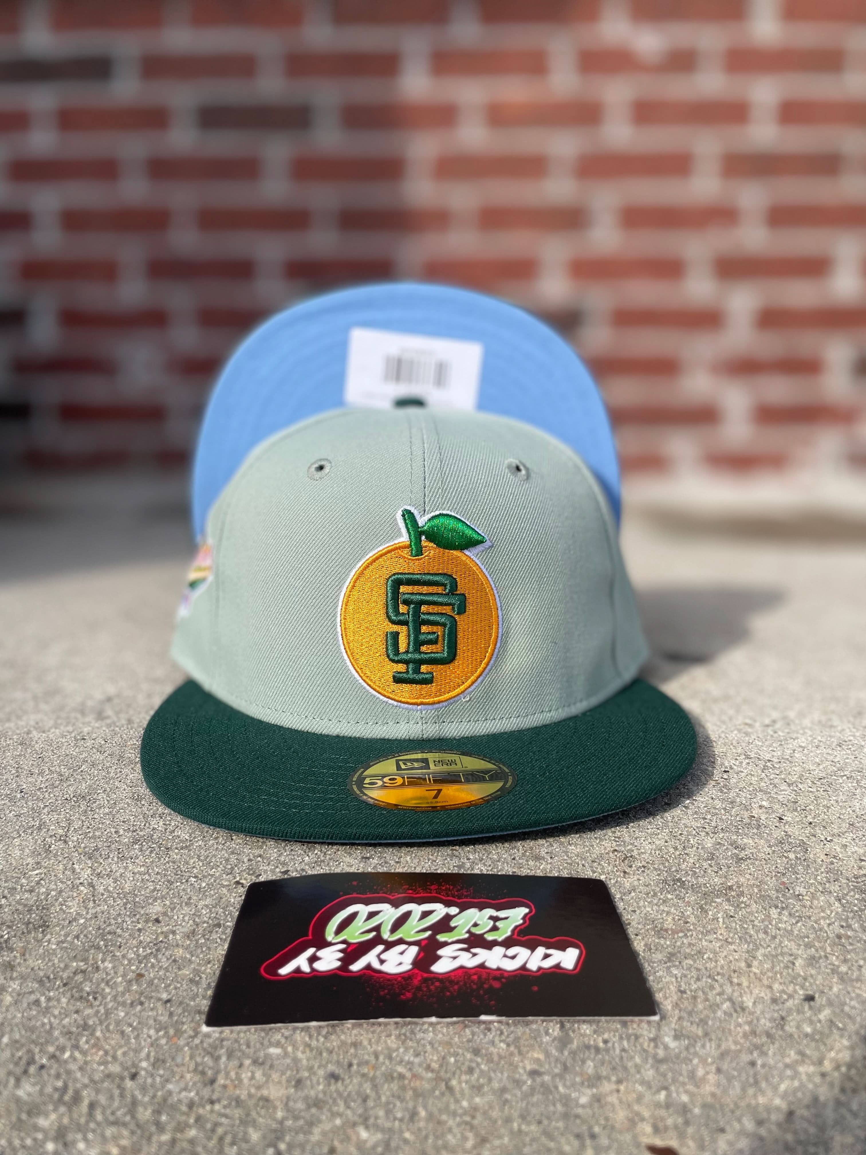 New Era 59 FIFTY Fitted "San Francisco Giants" Teal/Green Orange