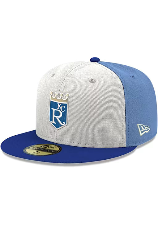 New Era 59Fifty Fitted "Kansas City Royals" White/ Blue 70955130