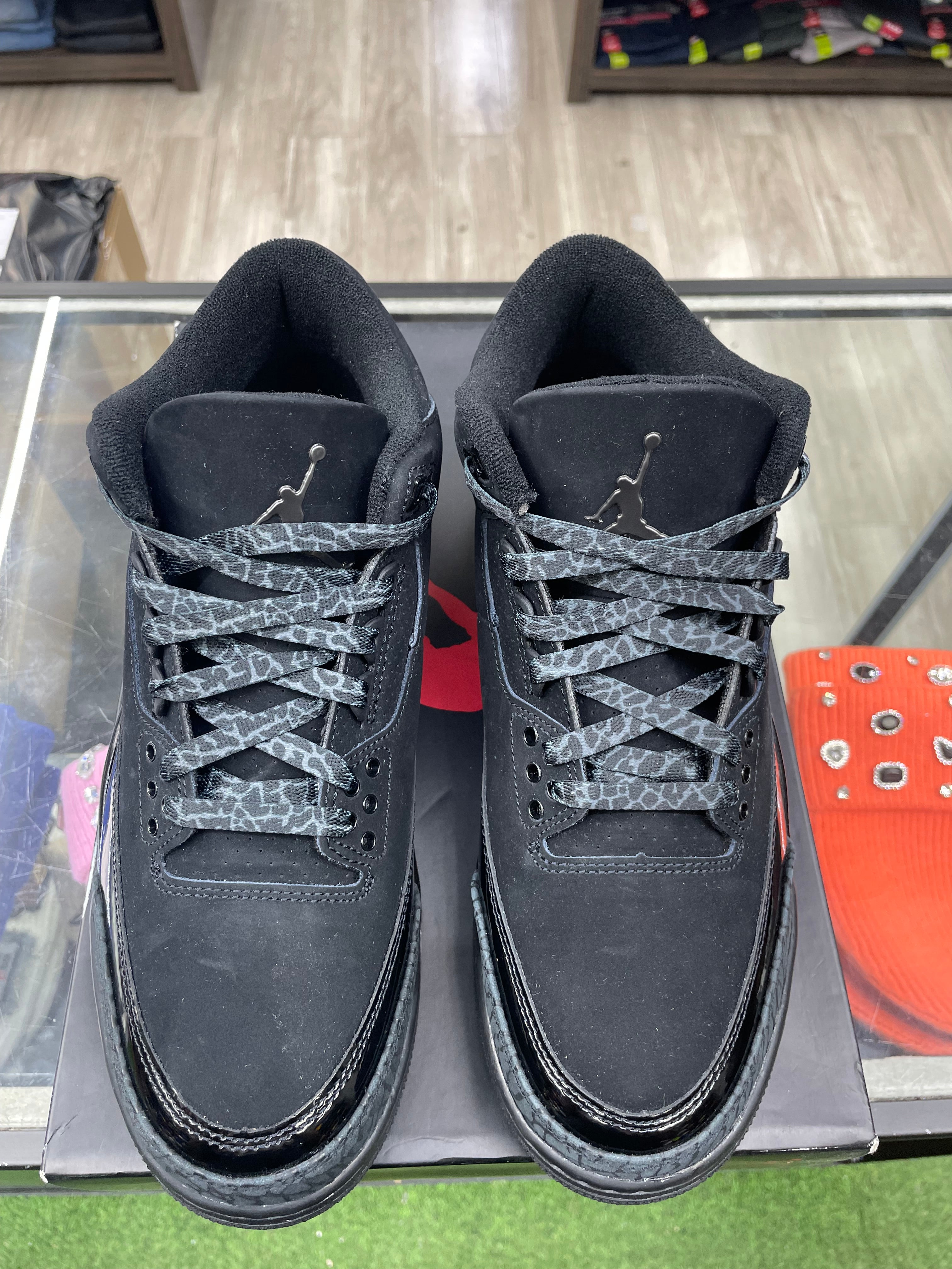 Air Jordan Retro 3 “Black Cat” *Size 8.5 Preowned*