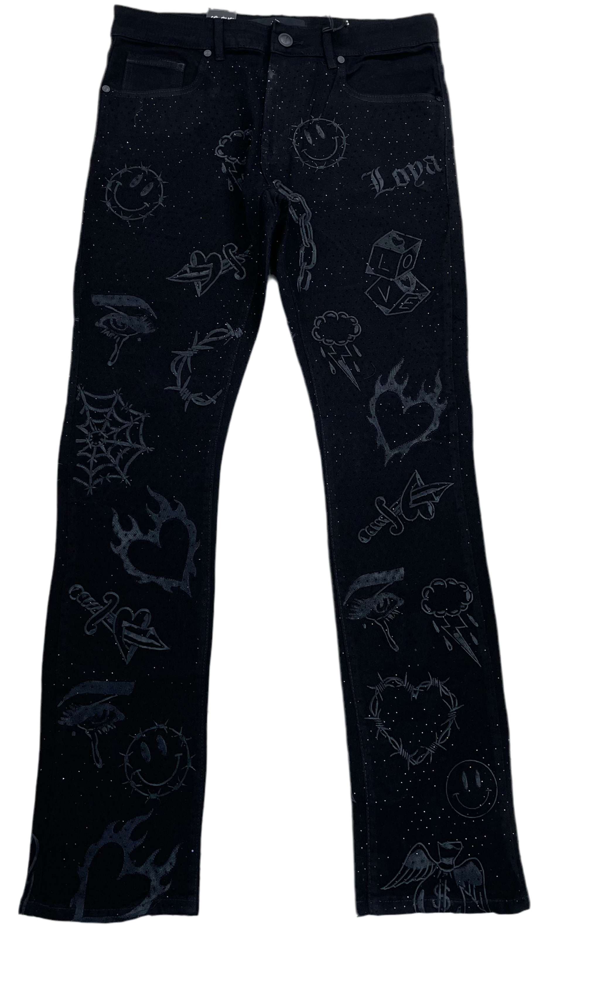Focus “Grim” Jeans (Black)