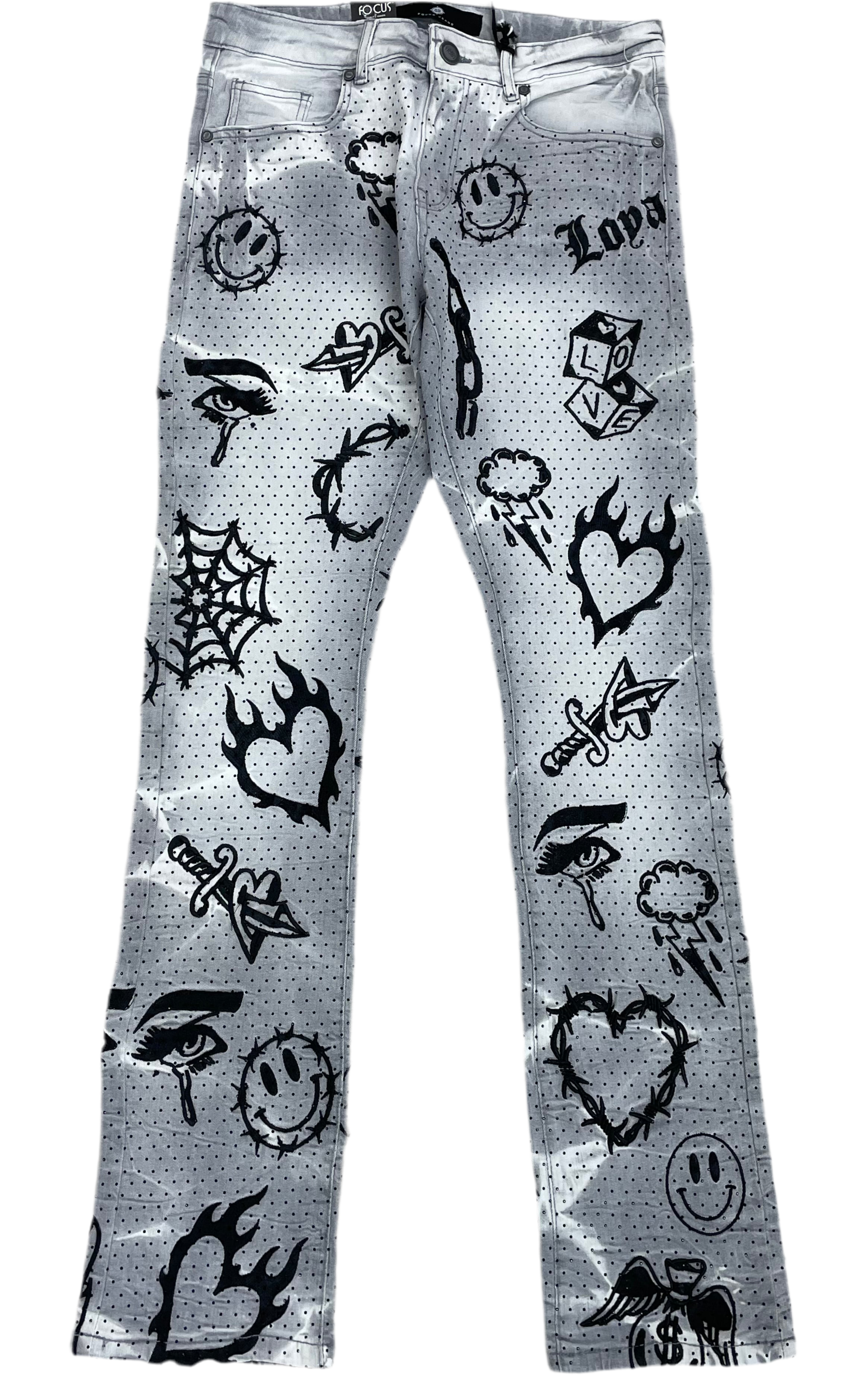 Focus “Grim” Jeans (Grey)