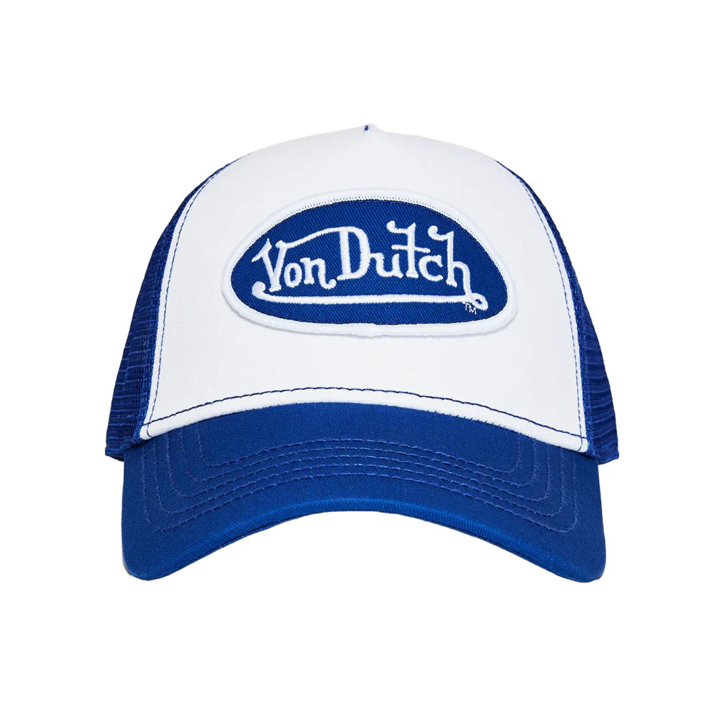 Von Dutch "Blue & White Trucker Hat 442"