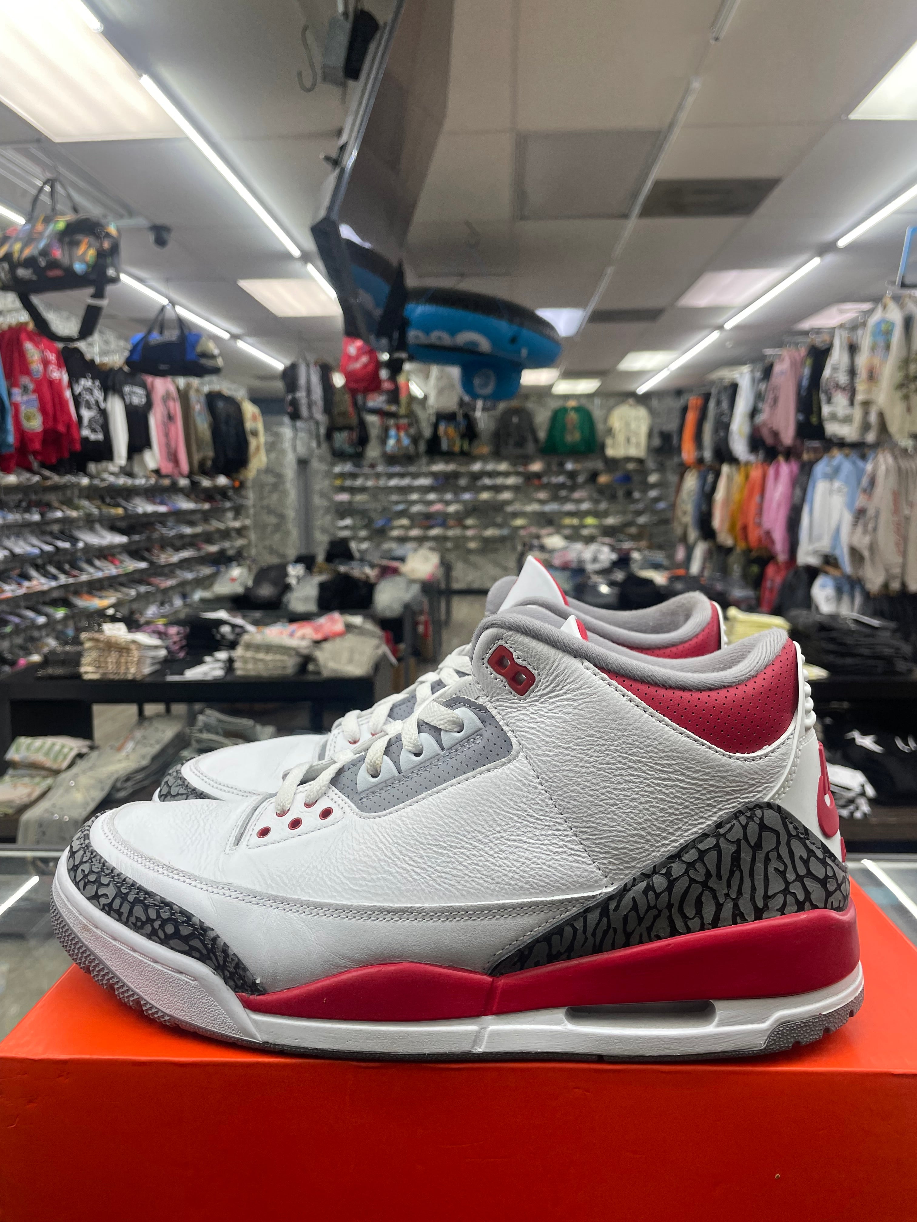 Air Jordan Retro 3 “Fire Red” *Size 13 Preowned*