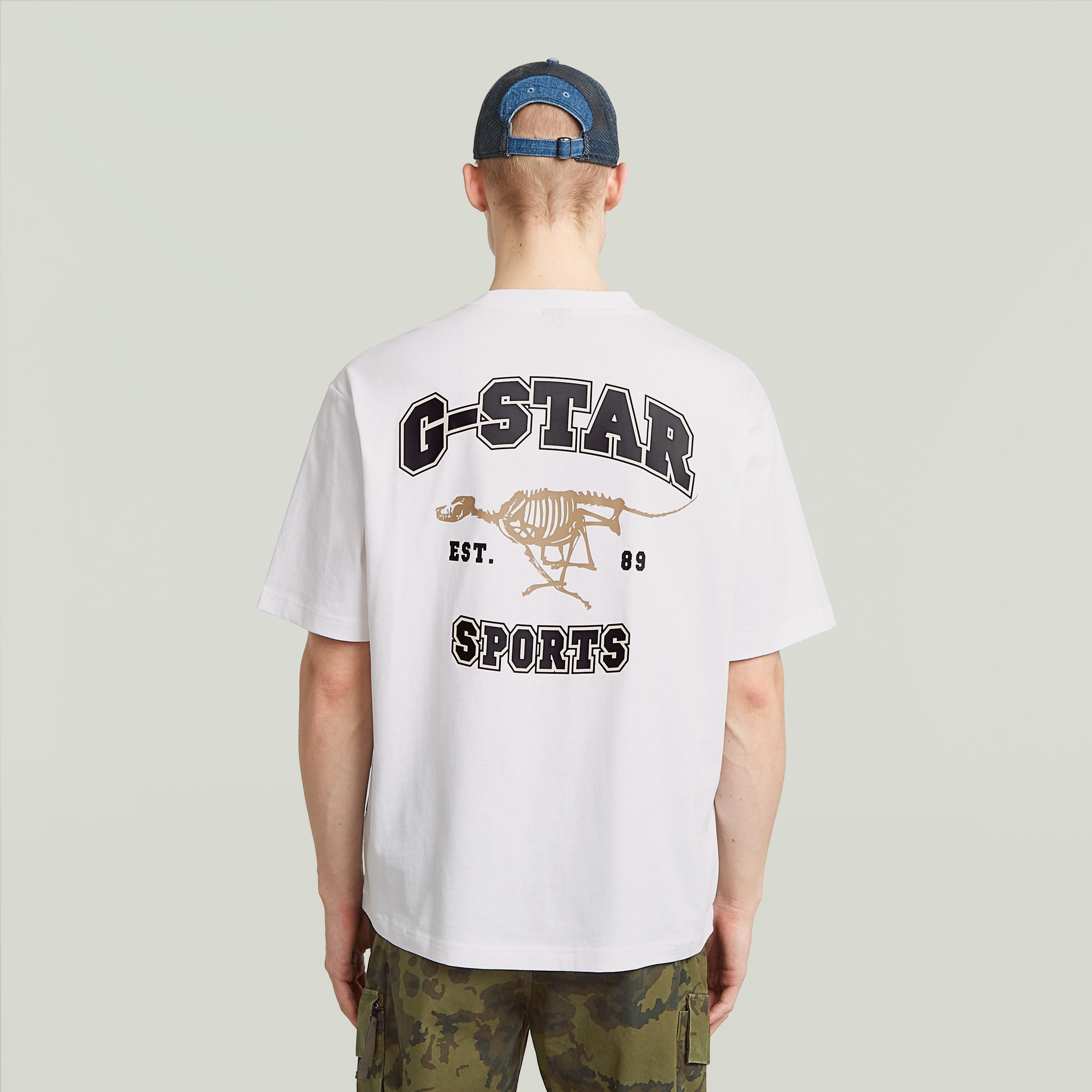 G STAR RAW "running dog back gr boxy r t"