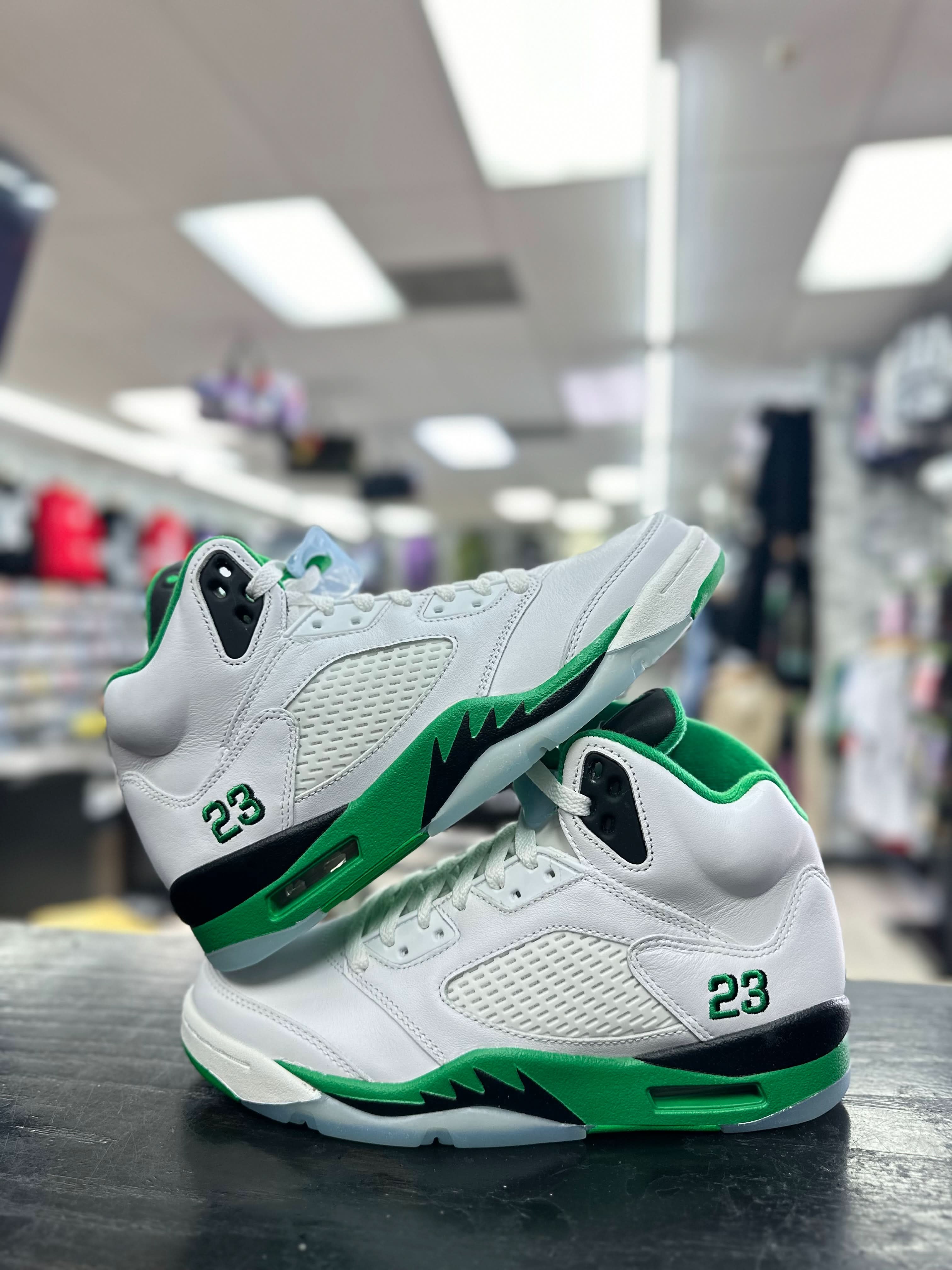 Air Jordan Retro 5 "Lucky Green"