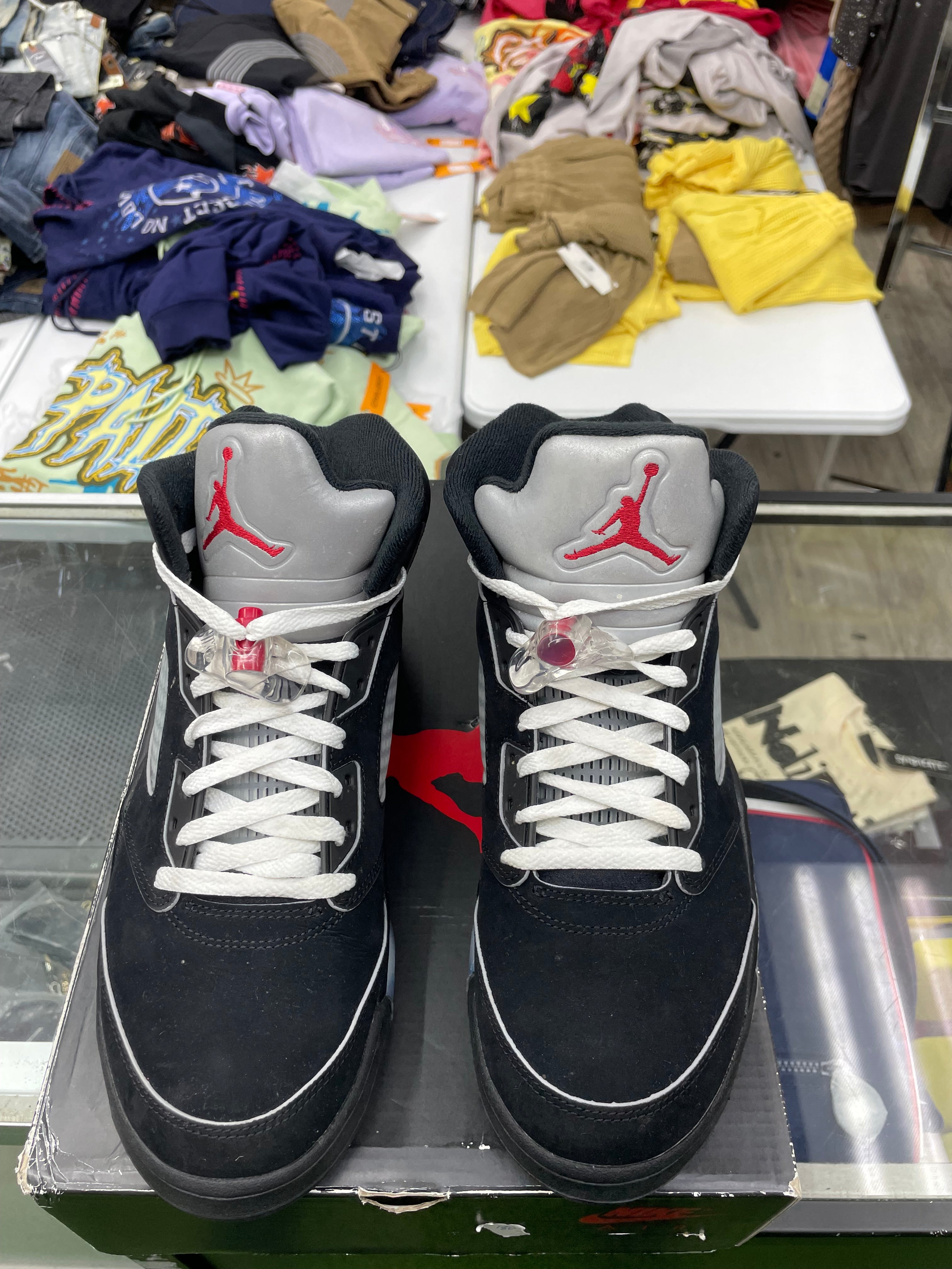 Air Jordan Retro 5 “Black Metallic Reimagined” *Size 10.5 Preowned*