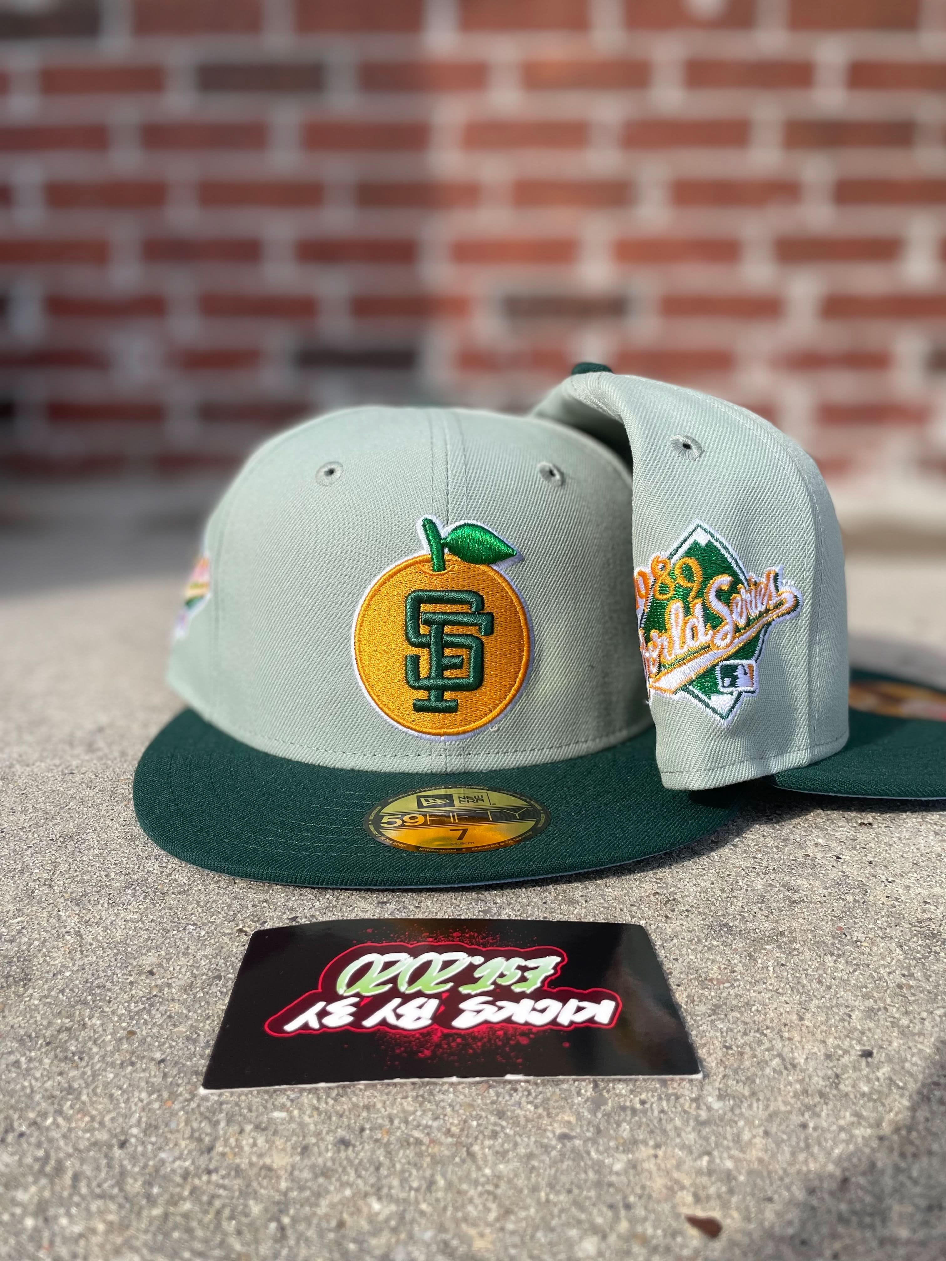New Era 59 FIFTY Fitted "San Francisco Giants" Teal/Green Orange