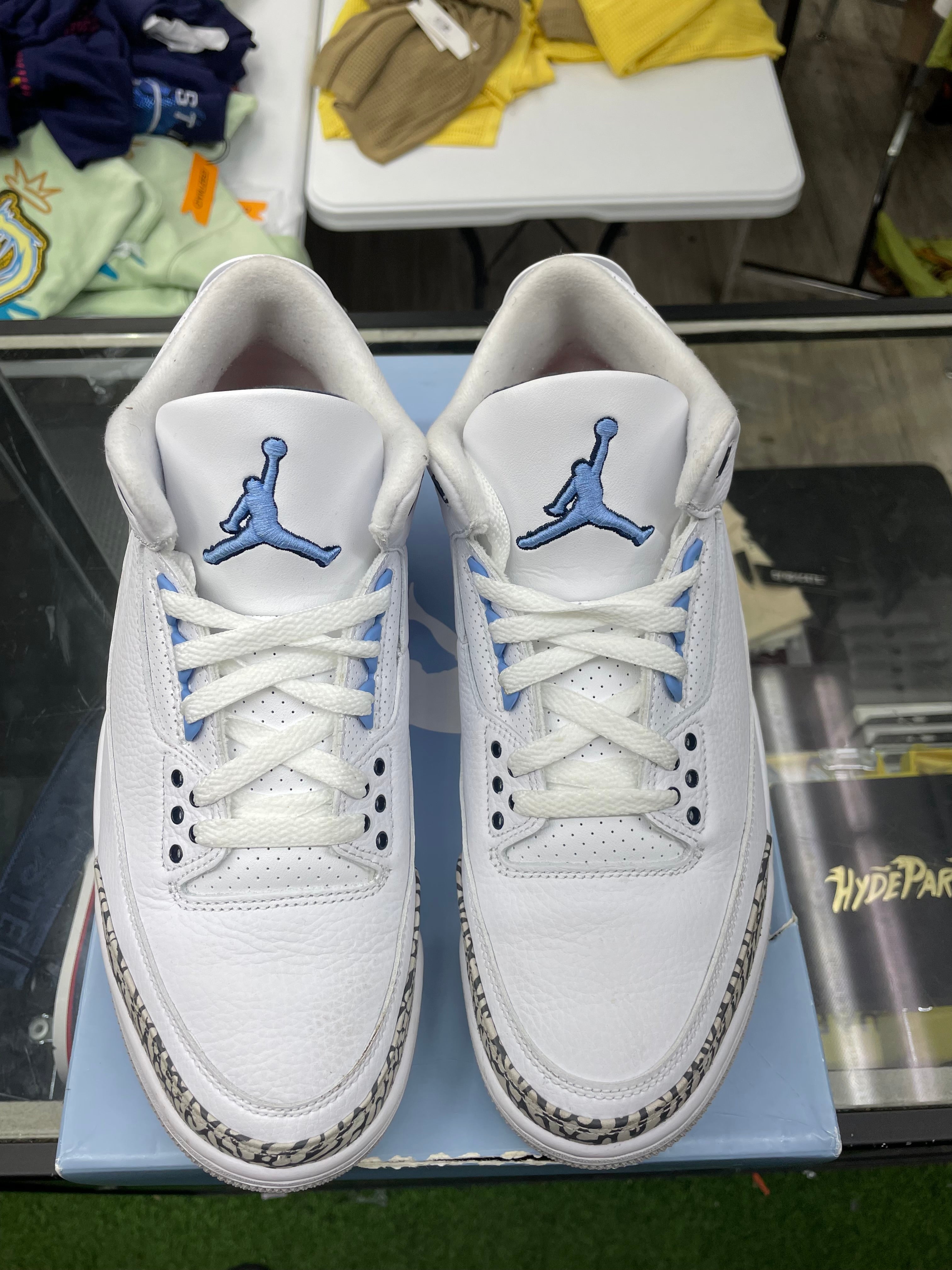 Air Jordan Retro 3 “UNC” *Size 10 Preowned*