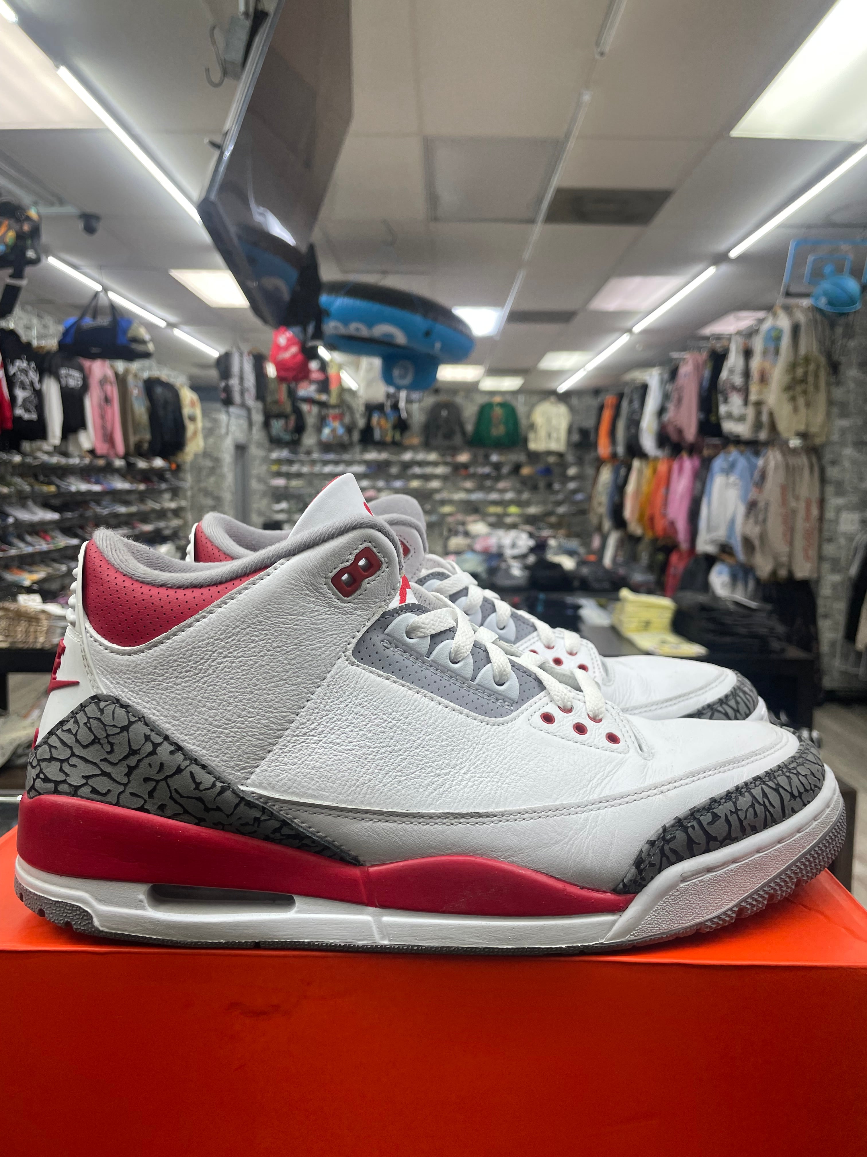 Air Jordan Retro 3 “Fire Red” *Size 13 Preowned*