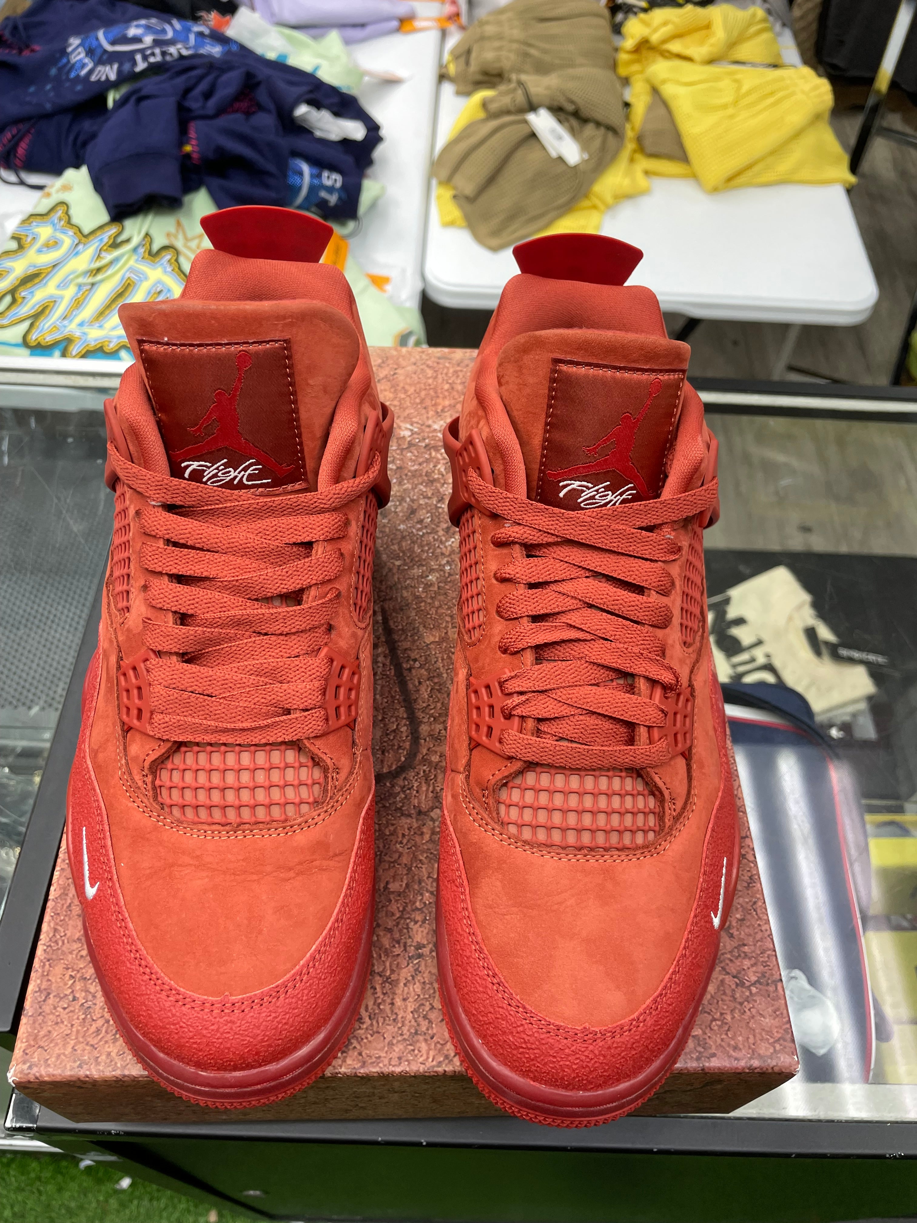 Air Jordan Retro 4 “Nigel Sylvester Brick By Brick” *Size 9.5 Preowned*