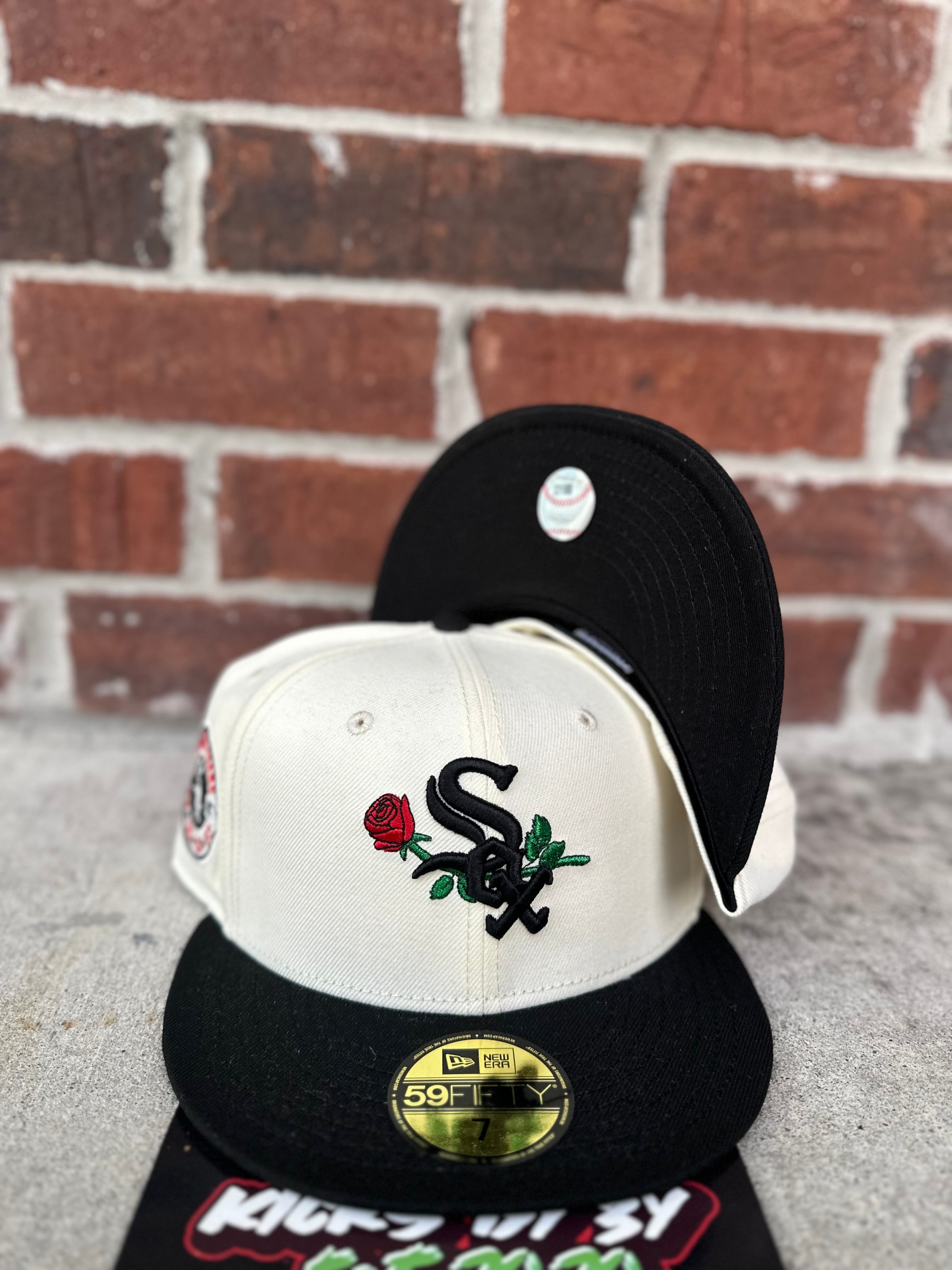 New Era 59 FIFTY Fitted "WHITE SOX ROSE" ALL STAR YEARS CREAM/BLACK