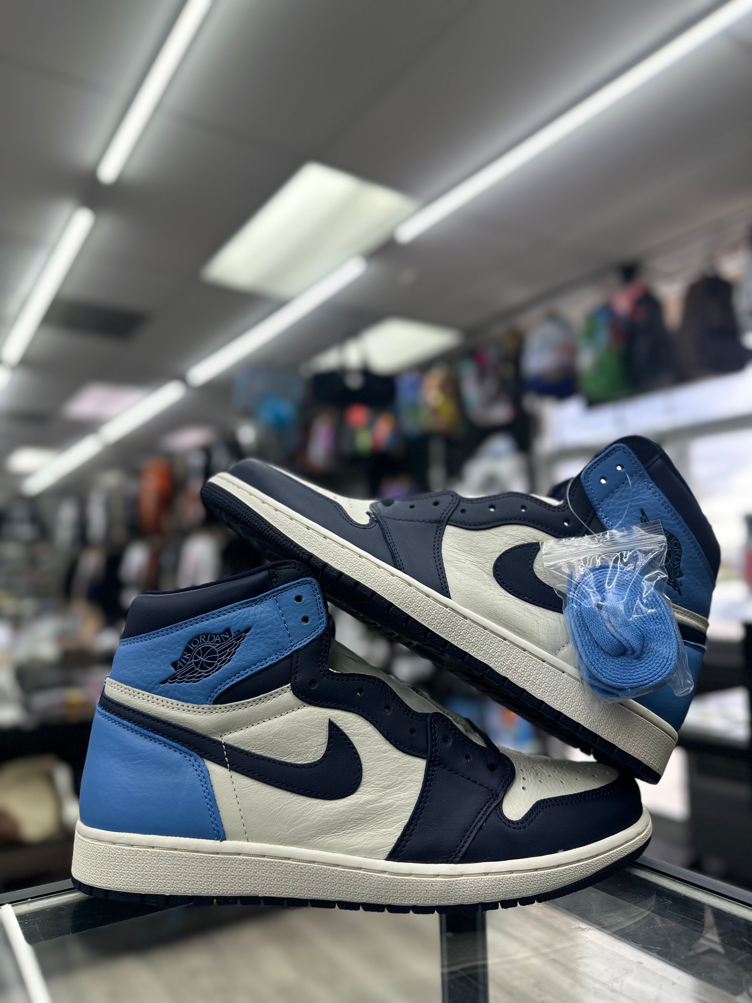 Air Jordan 1 ”Obsidian" 555088-140