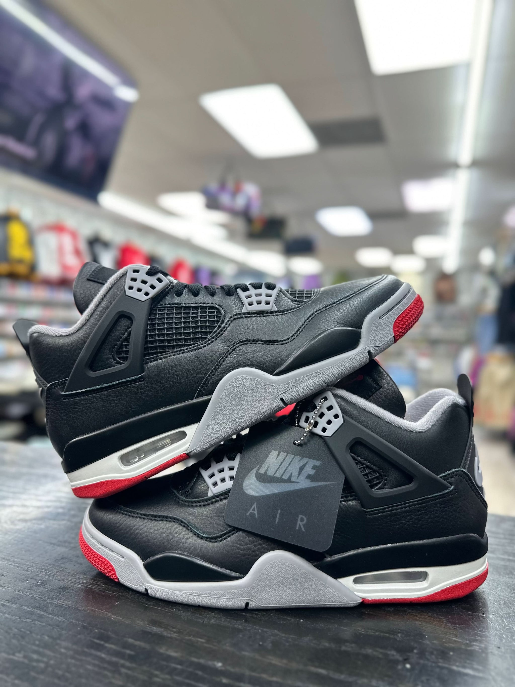 靴 NikeAir Jordan 4 Retro \"Bred Reimagined\" Air Jordan 4 Retro 'Bred Reimagined' — Kick Game