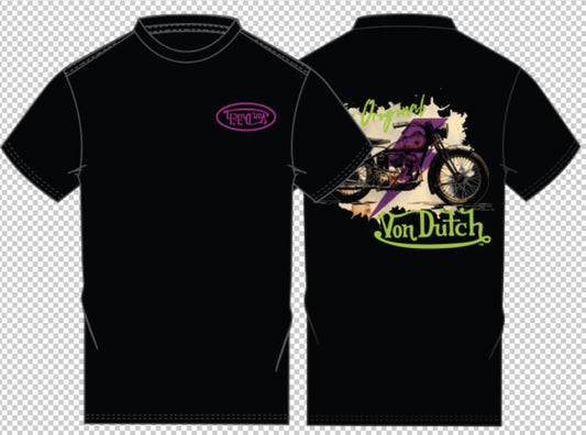 Von Dutch "Biker Shop Grapic" (Black)