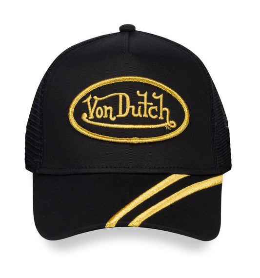 Von Dutch Trucker Hat "Black In Gold"