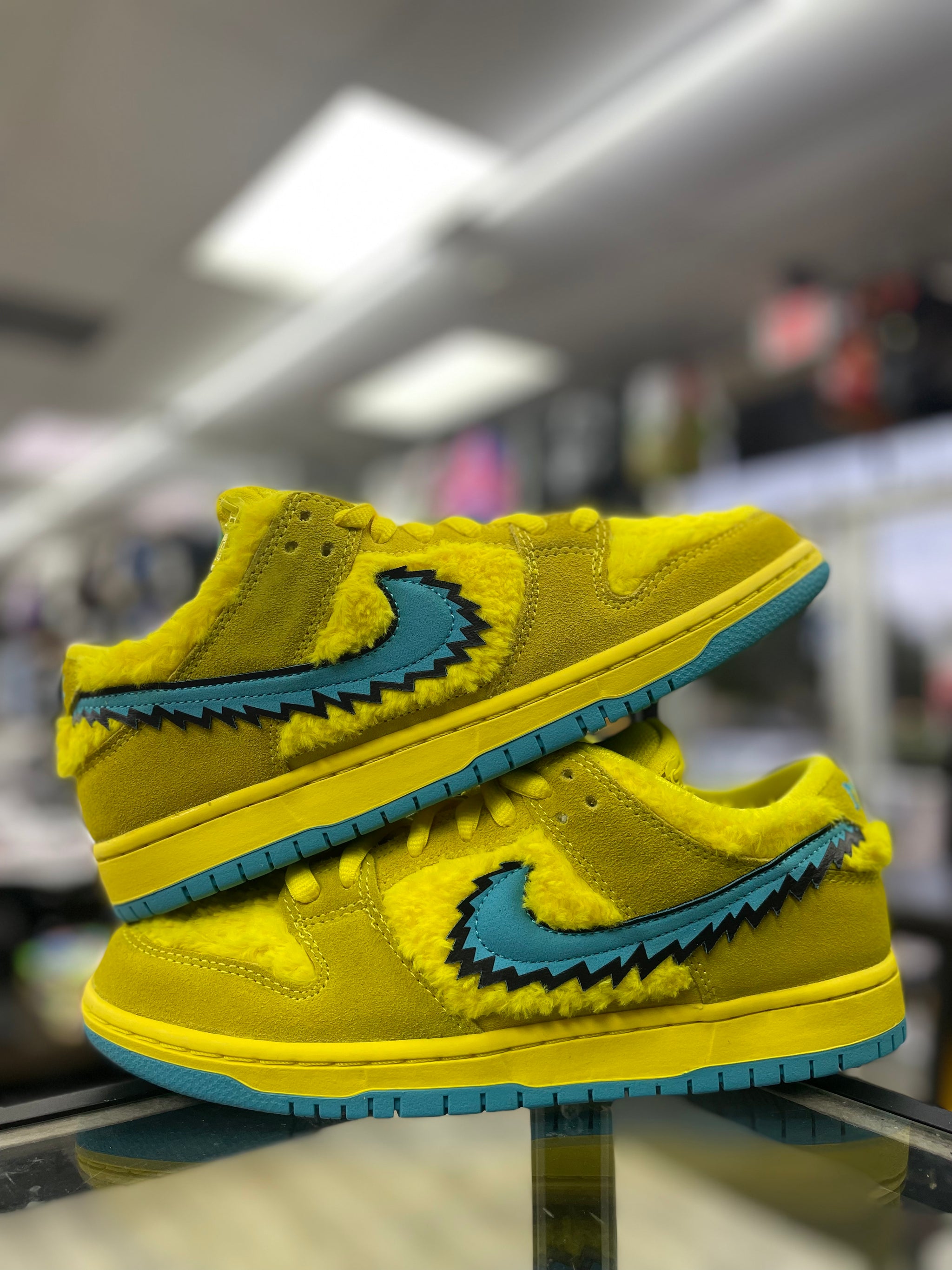 Nike SB Dunk Low Grateful Dead Bears Opti Yellow