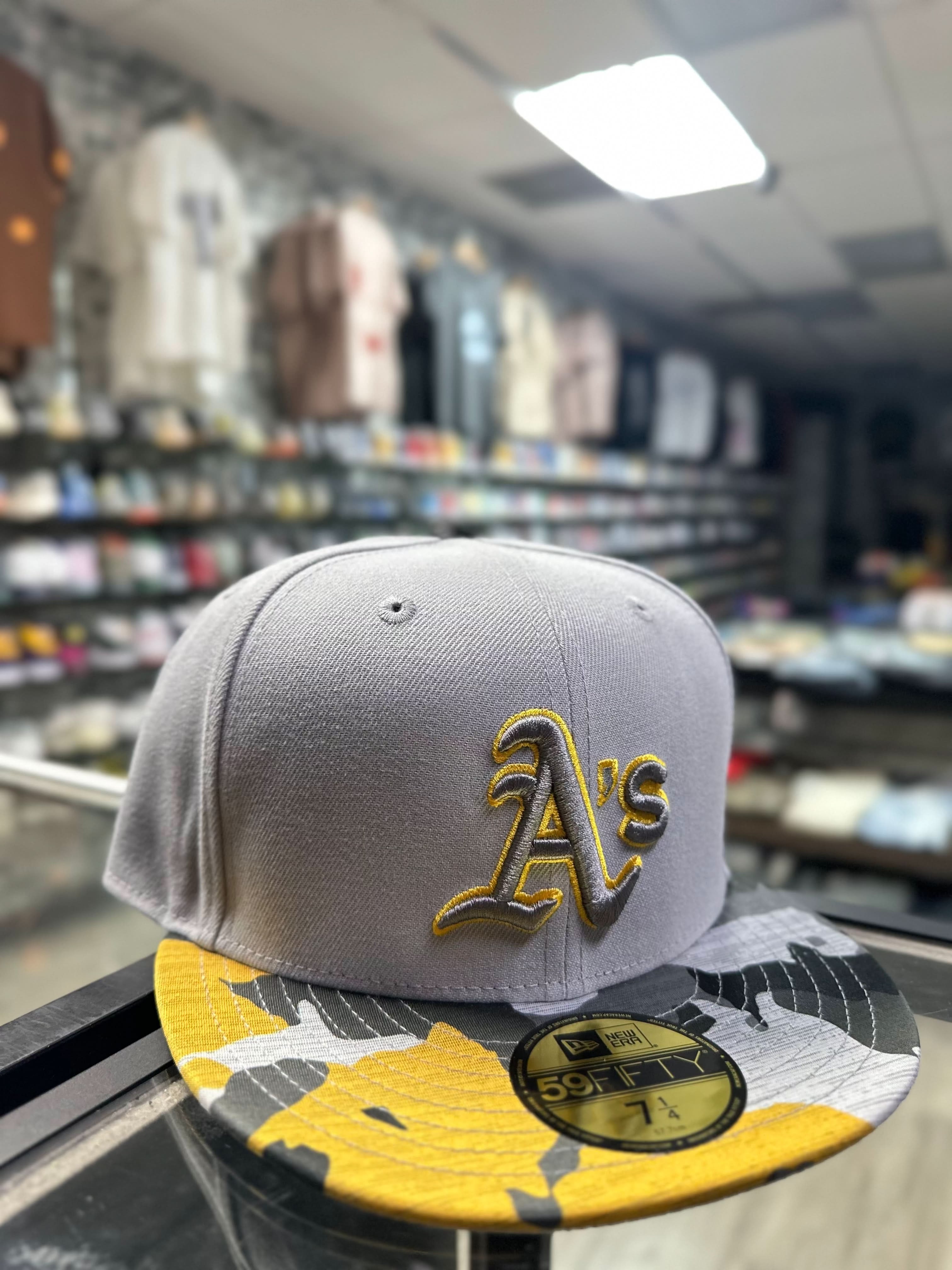 New Era 59 Fitted "Oakland Atheltics DGROTC GOLD CAMO" (60461541)