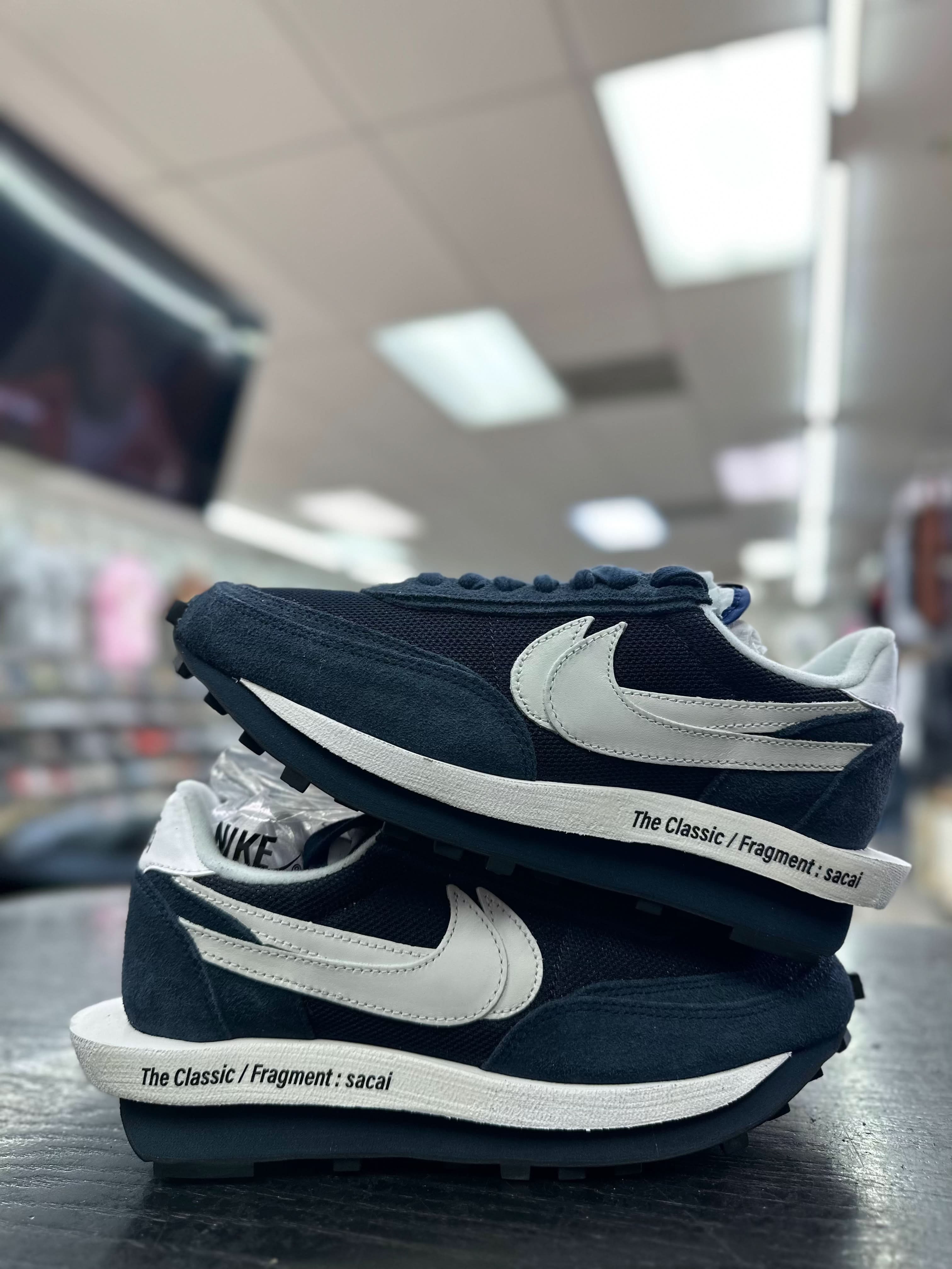Nike Ld Waffle Sacai Fragment “Blue Void"