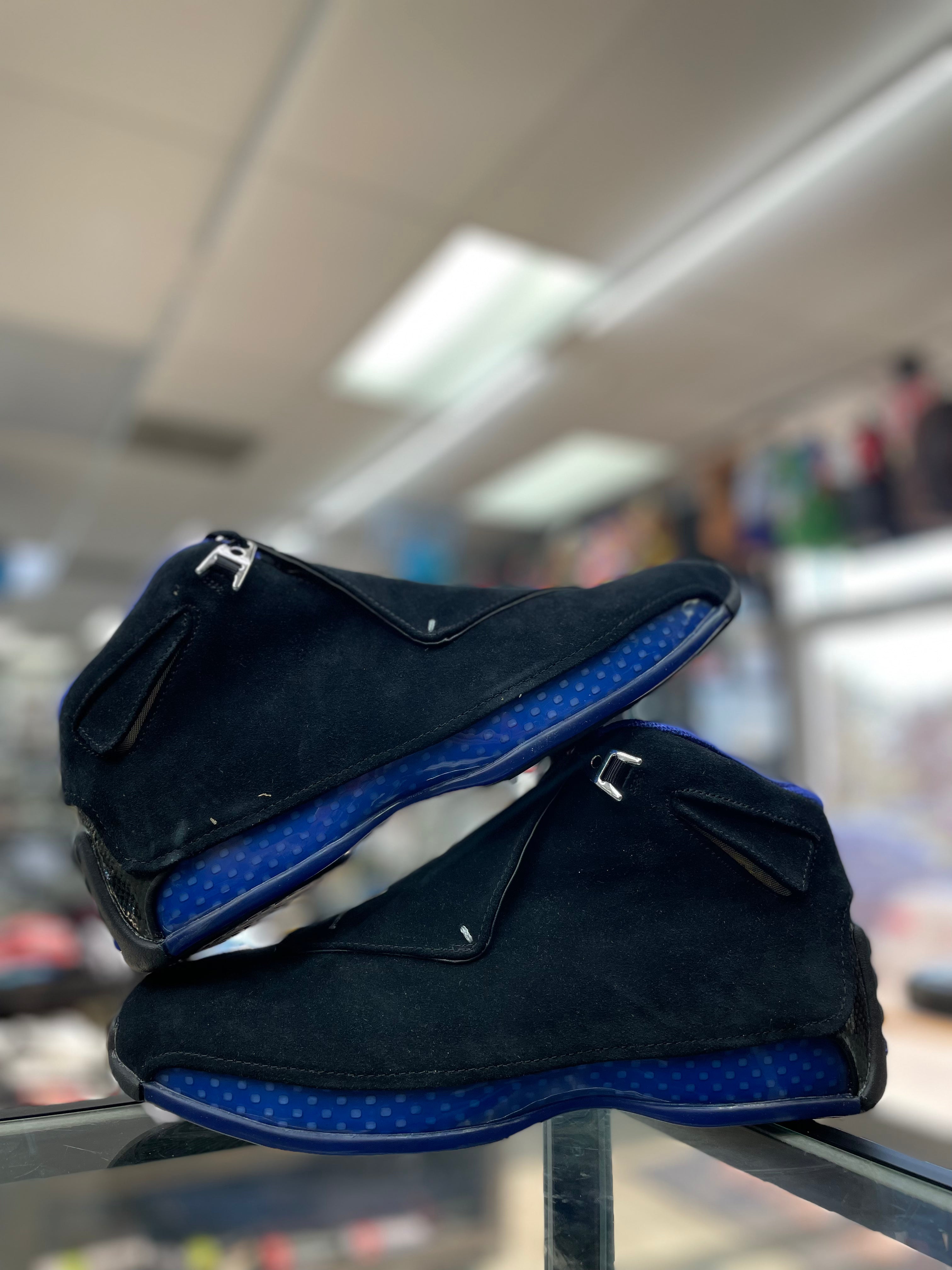 Air Jordan Retro 18 “Black Sport Royal” (AA2494-007)