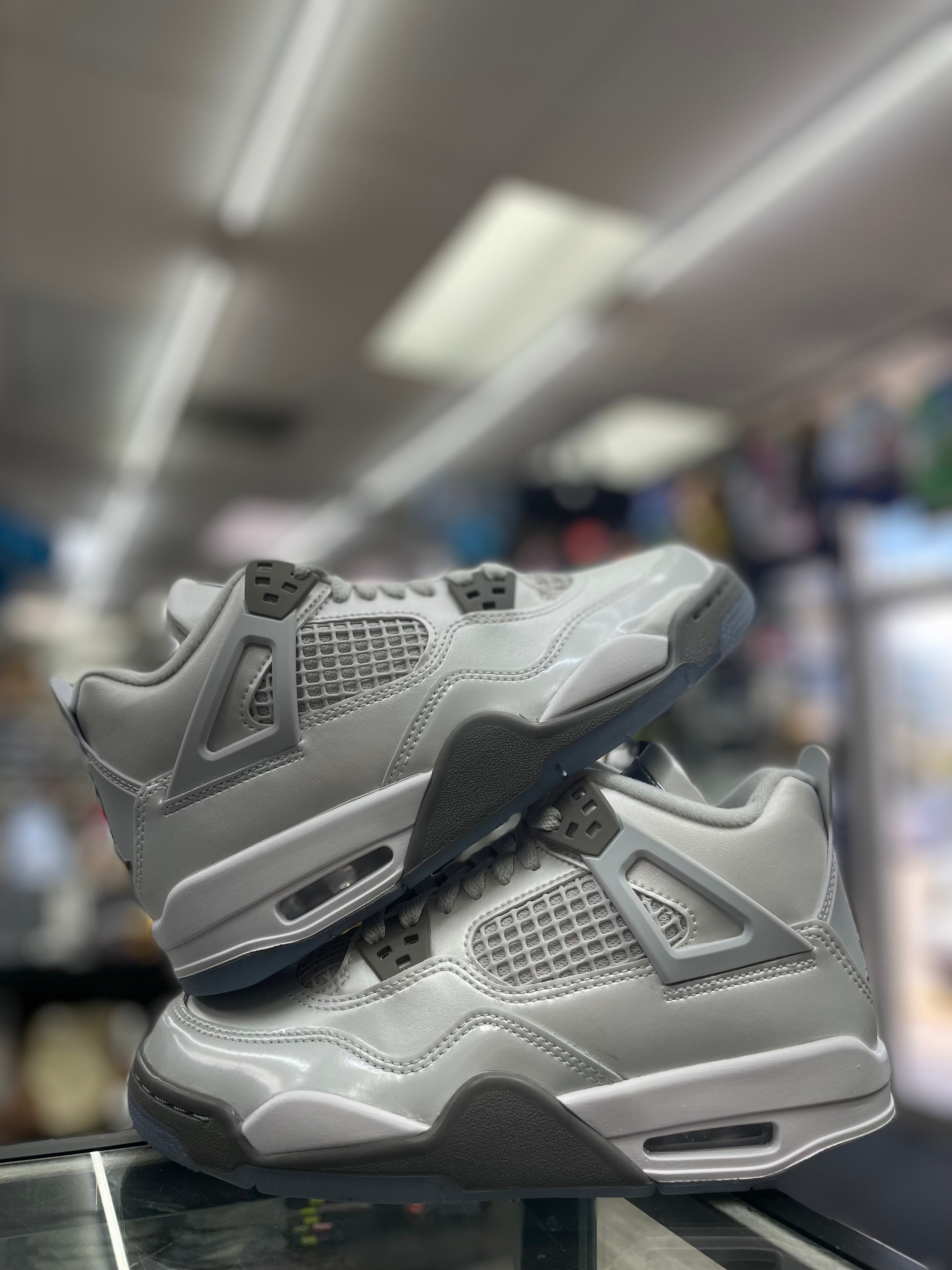 Air Jordan Retro 4 “Phonton Dust Blue Chill” (GS) (HV4401-014)