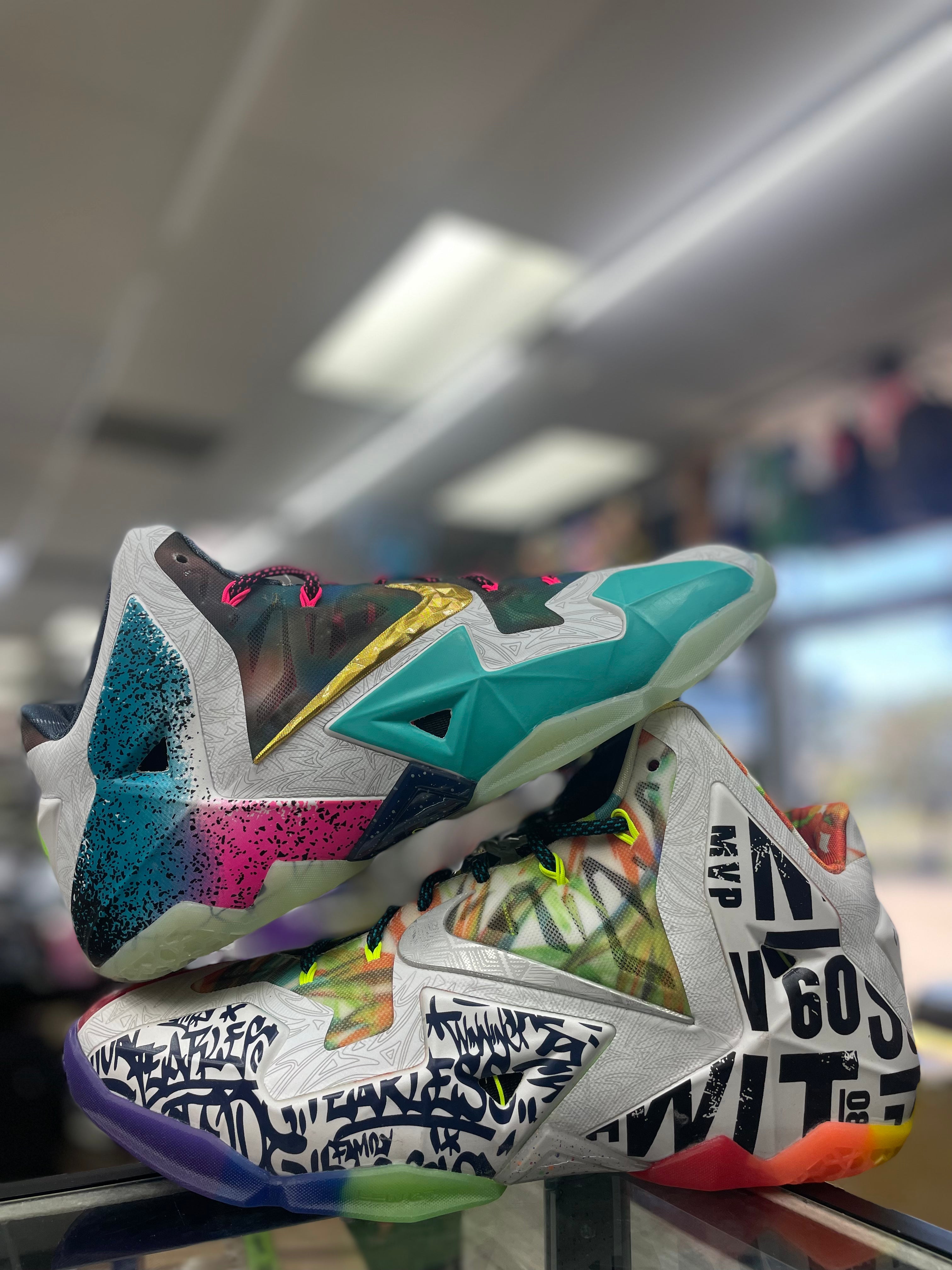 Nike Lebron 11  “What The Lebron” (650884-400)