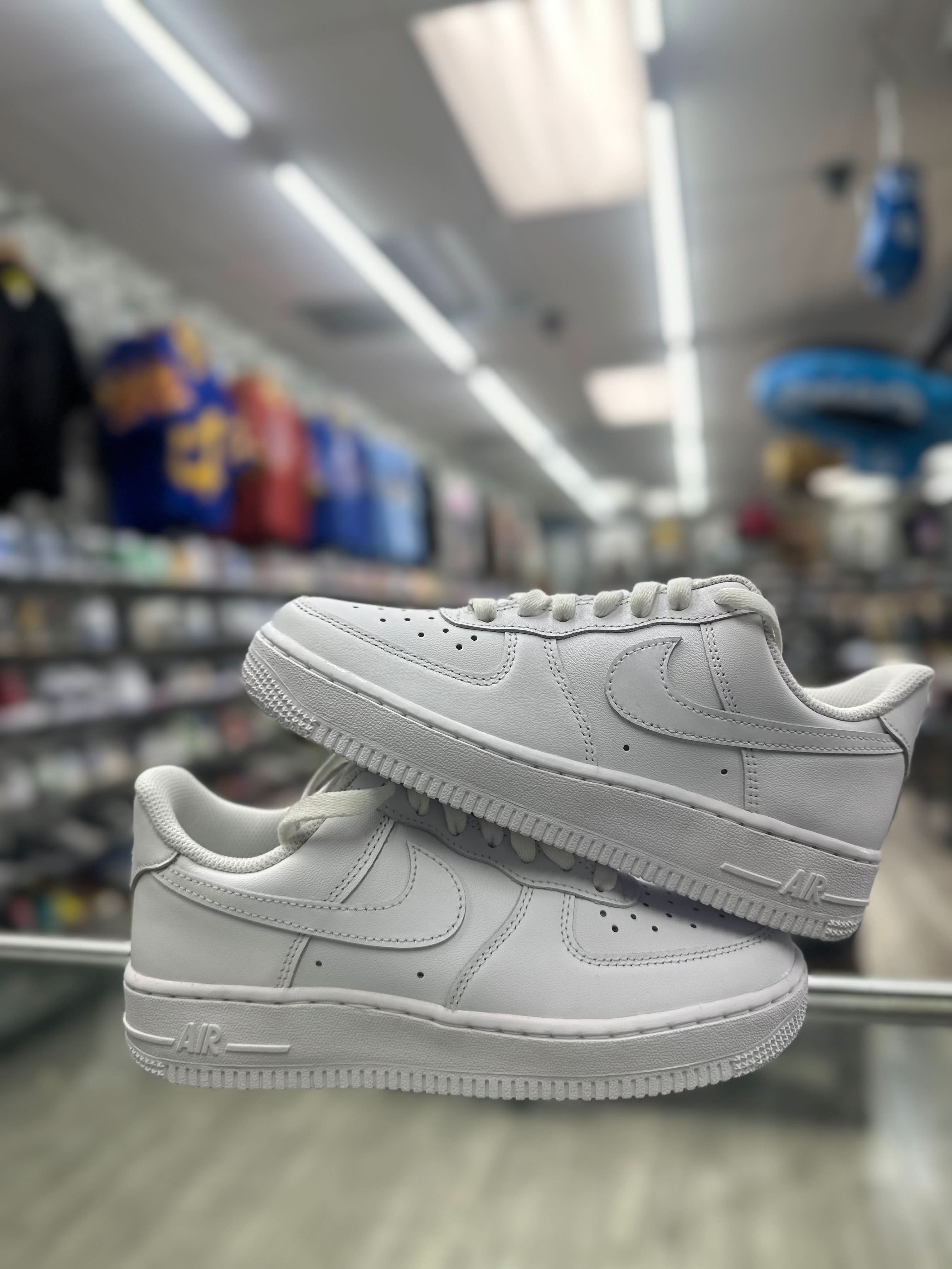 Nike Air Force 1 “All White” (G nikes) (GS)