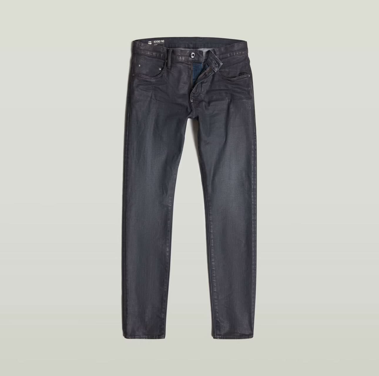 G-Star Raw "Revend FWD Skinny Jeans" (Worn In Grey Clay)