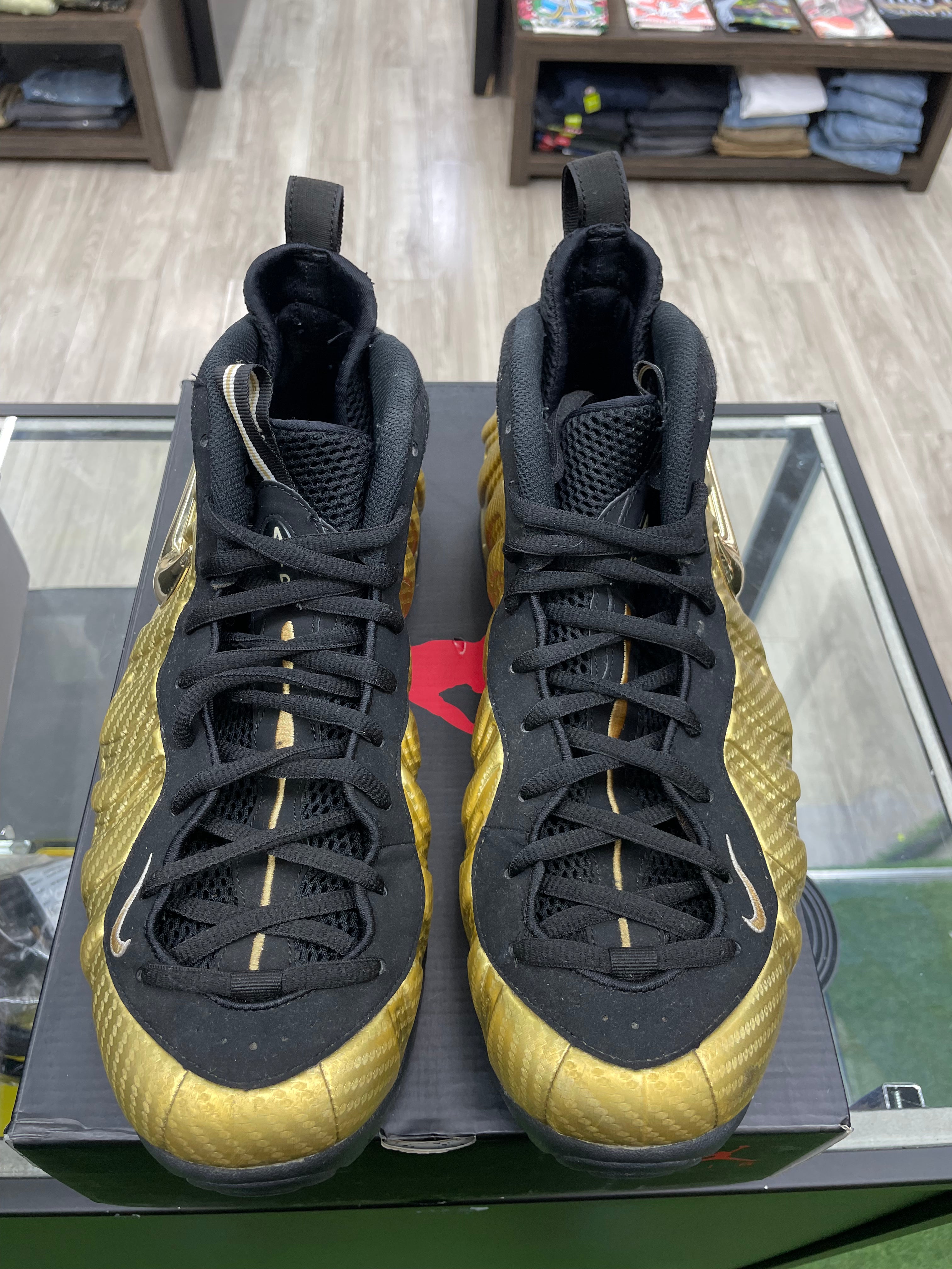 Nike Air Foamposite Pro "Metallic Gold" *Size 13 Preowned*