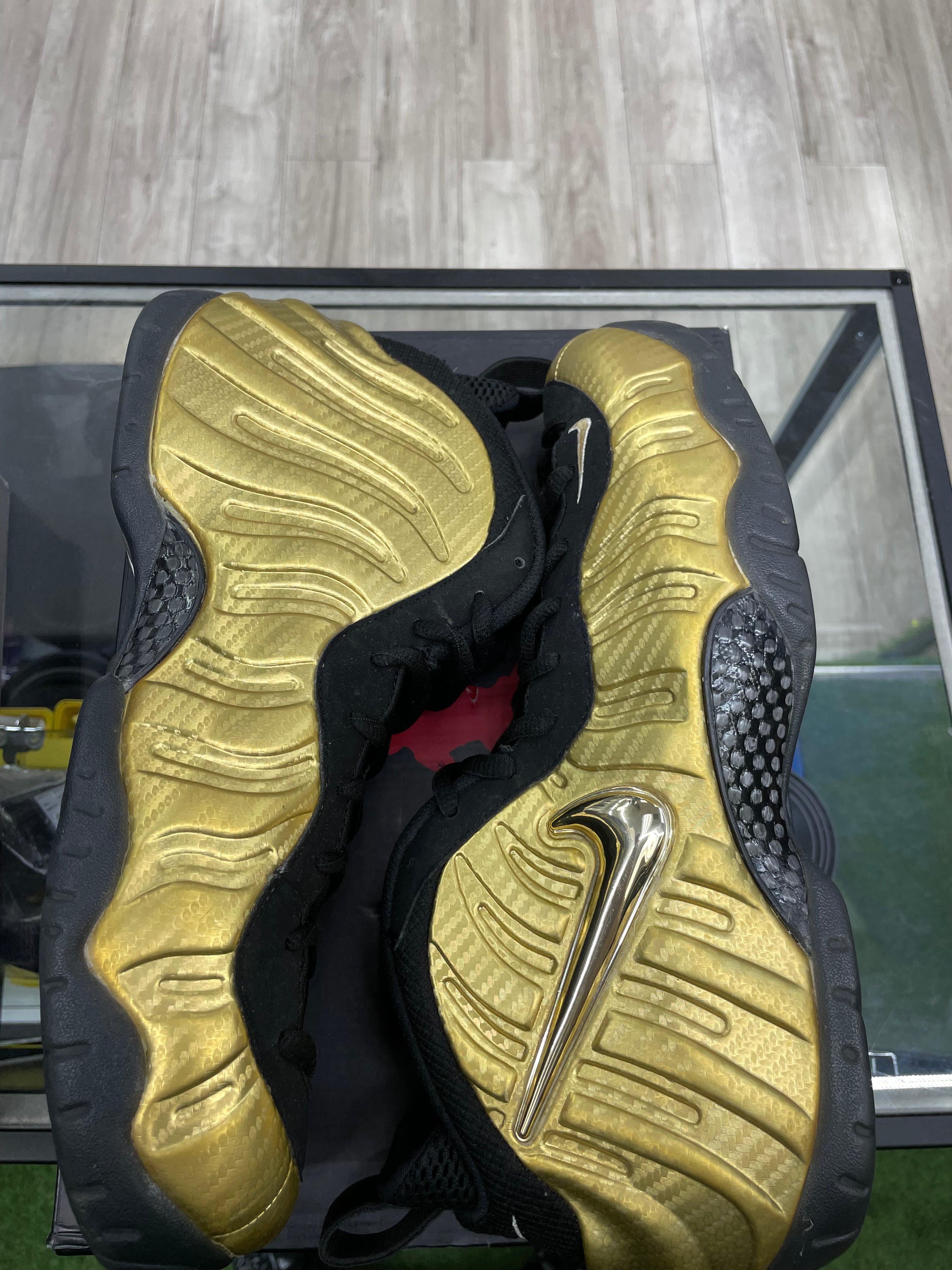 Nike Air Foamposite Pro "Metallic Gold" *Size 13 Preowned*
