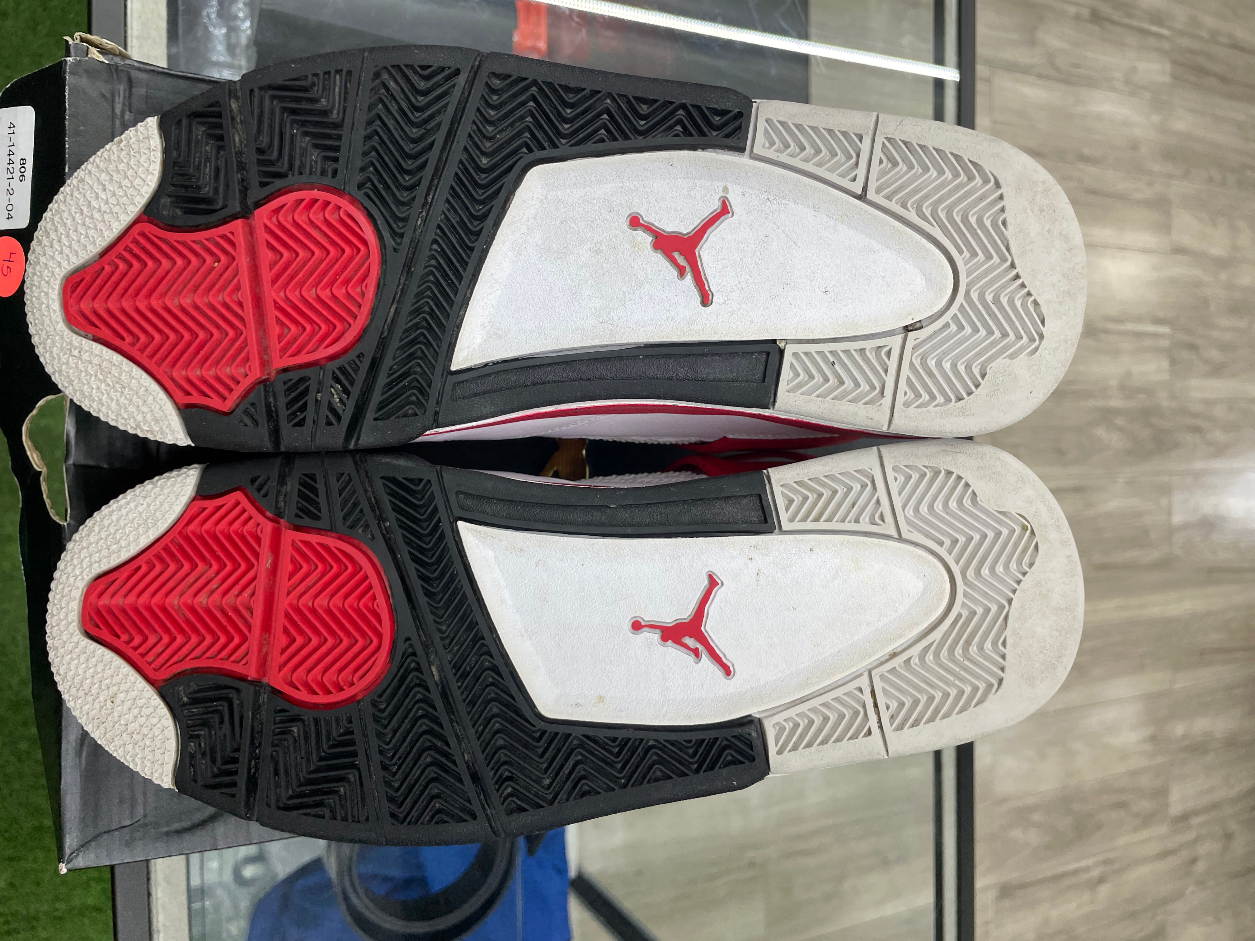 Air Jordan Retro 4 "Red Cement" *Size 10.5 Preowned*